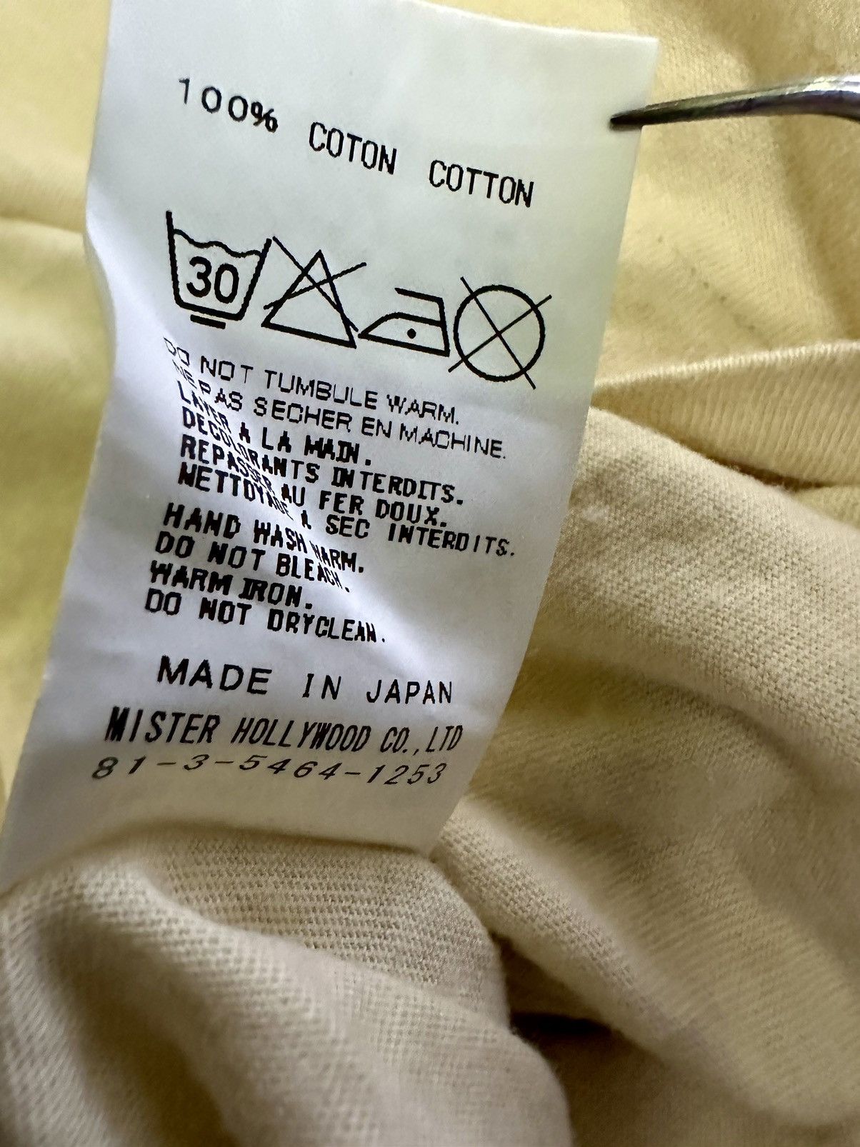 Japanese Brand × N.Hoolywood N. Hoolywood ½ Mister Hollywood | MINERAL T-Shirt Size US L / EU 52-54 / 3 - 4 Thumbnail