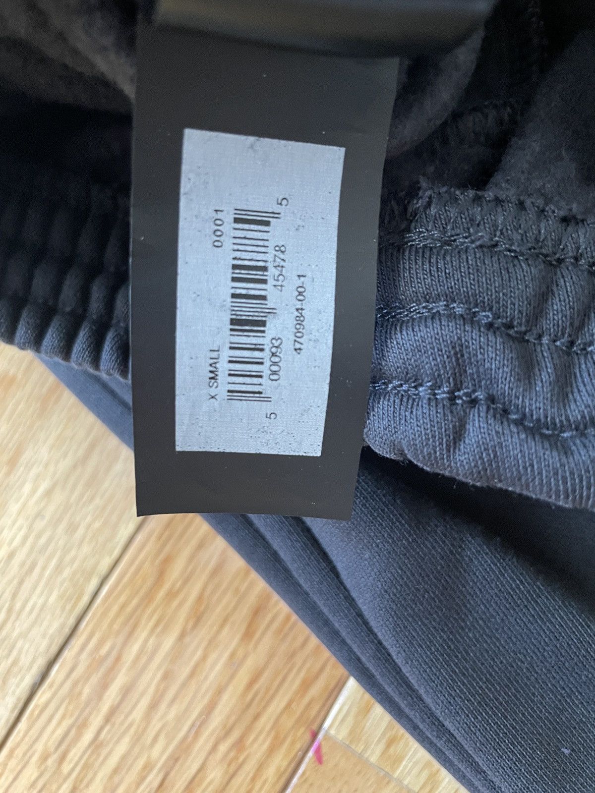 Balenciaga × Gap × Kanye West Yeezy Gap Sweatpants Black Size XS Size US 28 / EU 44 - 9 Thumbnail