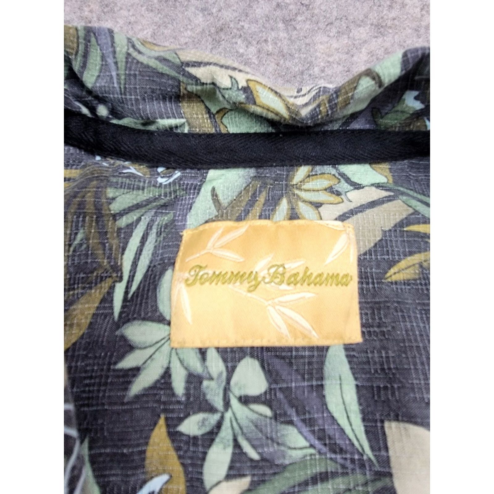 Tommy Bahama Tommy Bahama Mens 2XL Floral Silk Cotton Blend Shirt - Size 2XL - Casual Size US XXL / EU 58 / 5 - 2 Thumbnail