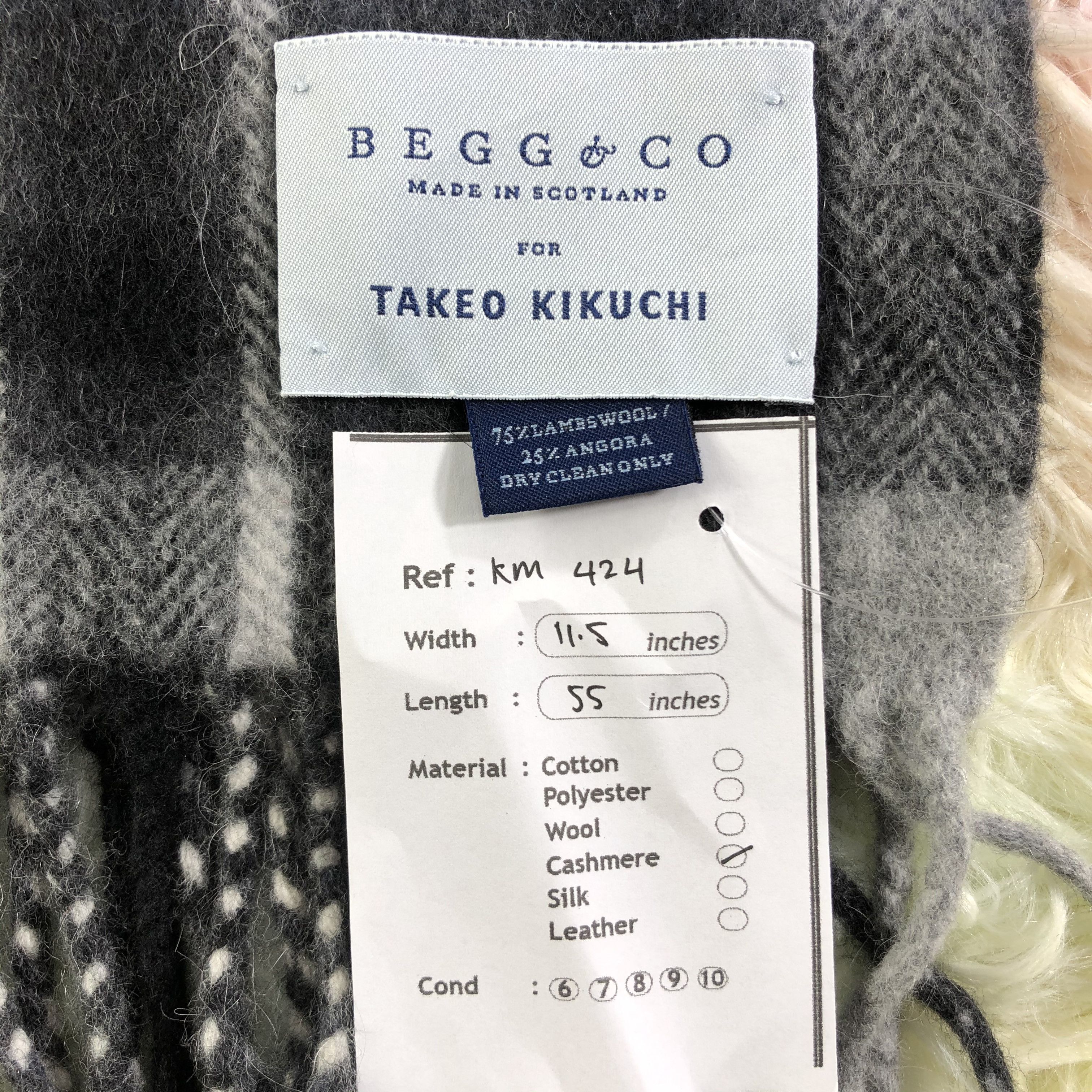 Begg x Co Begg & Co. Scarf / Muffler / Neckwear - KM424 Size ONE SIZE - 5 Thumbnail