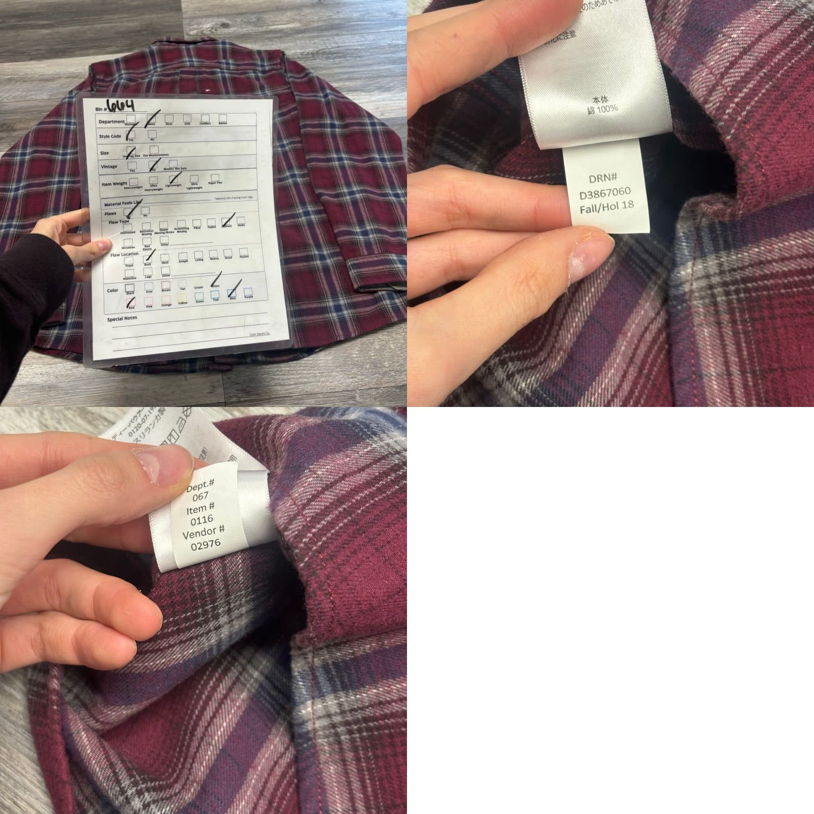 Eddie Bauer VINTAGE Eddie Bauer Red White Mens TL Relaxed Fit Plaid Tartan Flannel Button Down Shirt Size US L / EU 52-54 / 3 - 8 Thumbnail