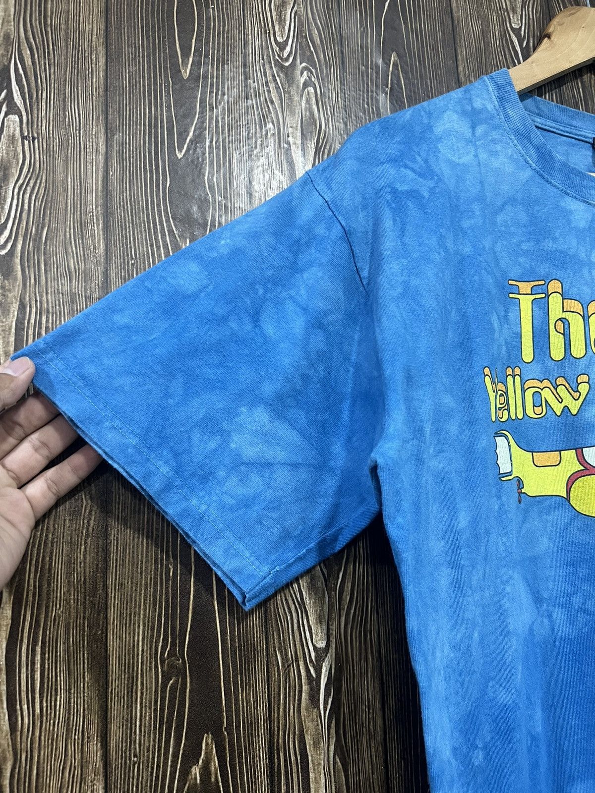 Band Tees × Vintage Vintage The Beatles Band Yellow Submarine Liquid Blue Tshirt Size US L / EU 52-54 / 3 - 4 Thumbnail