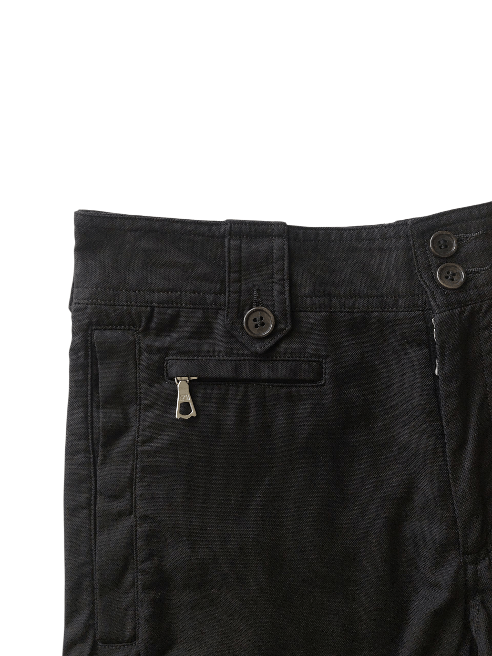 Dries Van Noten Dries Van Noten Black Bondage Strap Back Zipper Pants Size US 30 / EU 46 - 8 Thumbnail