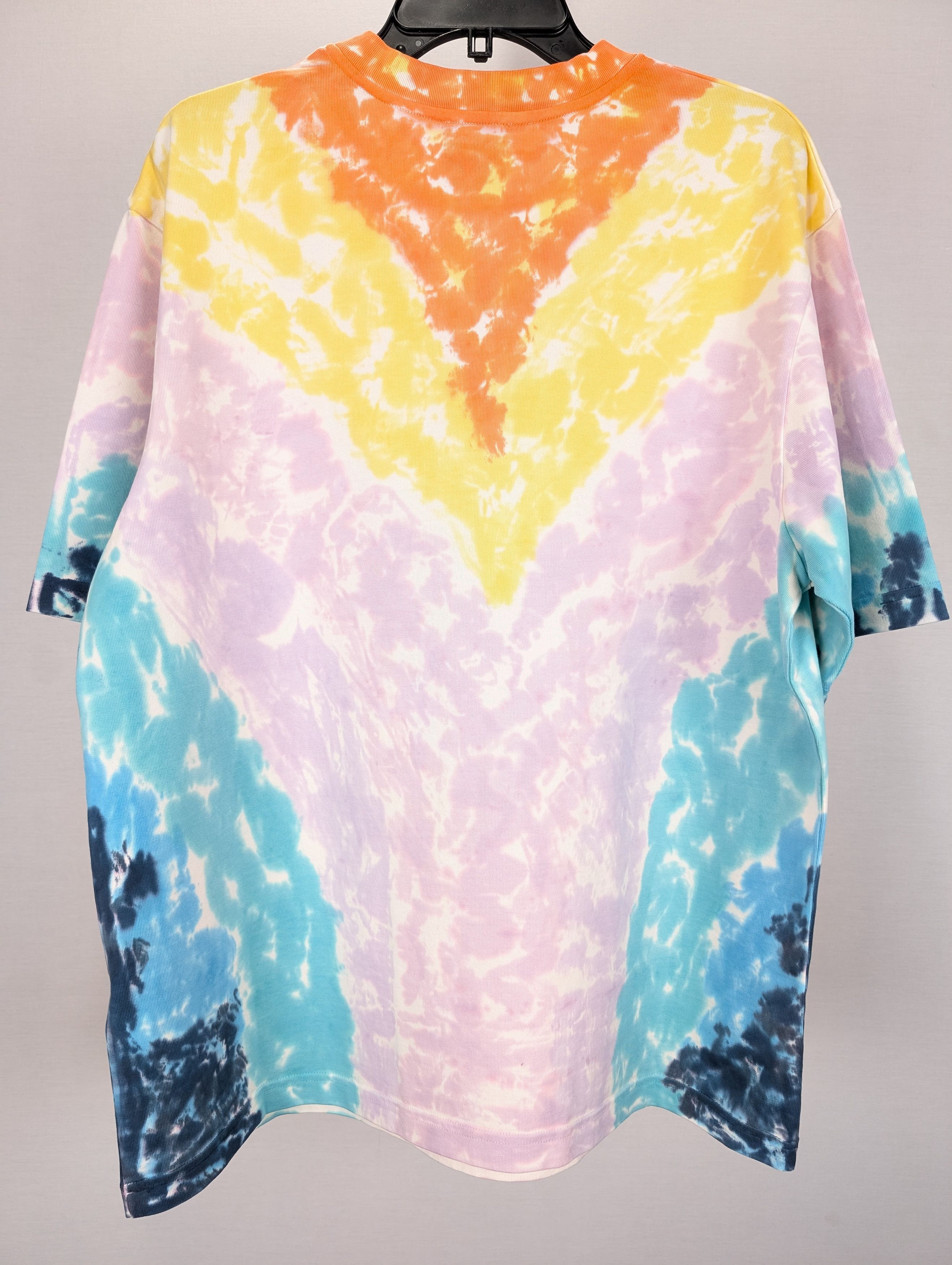Casablanca o1rshd1 DUP / Oversized Printed Tie Dye T-Shirt Multicolor Size US XXL / EU 58 / 5 - 9 Thumbnail
