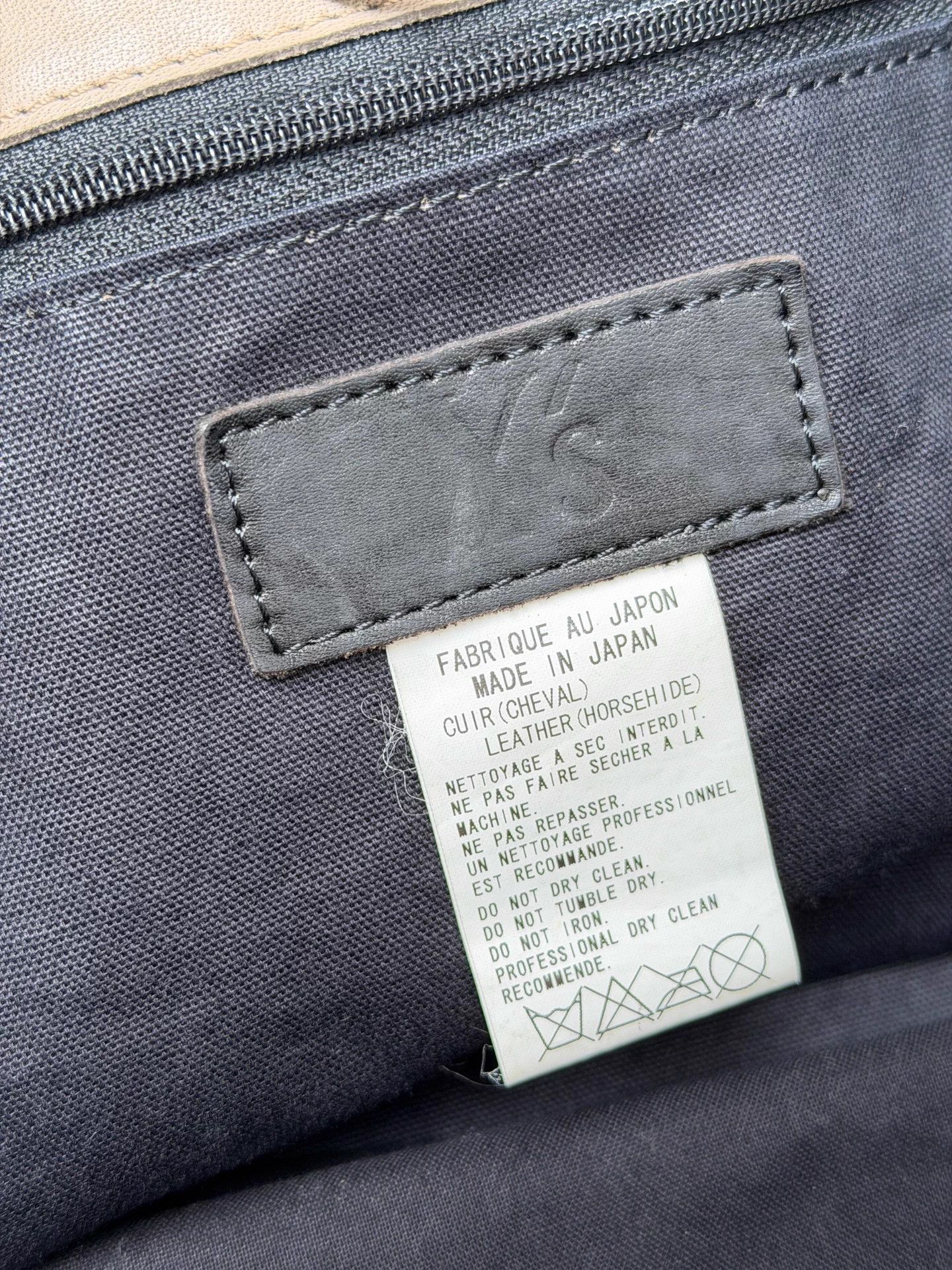 Yohji Yamamoto Yohji Yamamoto Y's Horsehide Beige Flap 2way crossbody Size ONE SIZE - 8 Thumbnail
