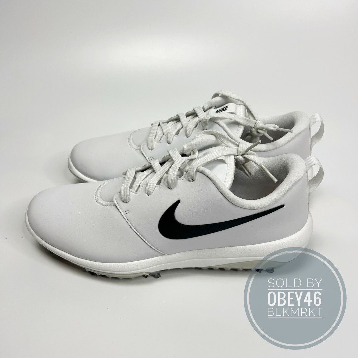 Nike Nike Roshe G Tour Men s Golf Shoes White Leather 11.5W Grailed