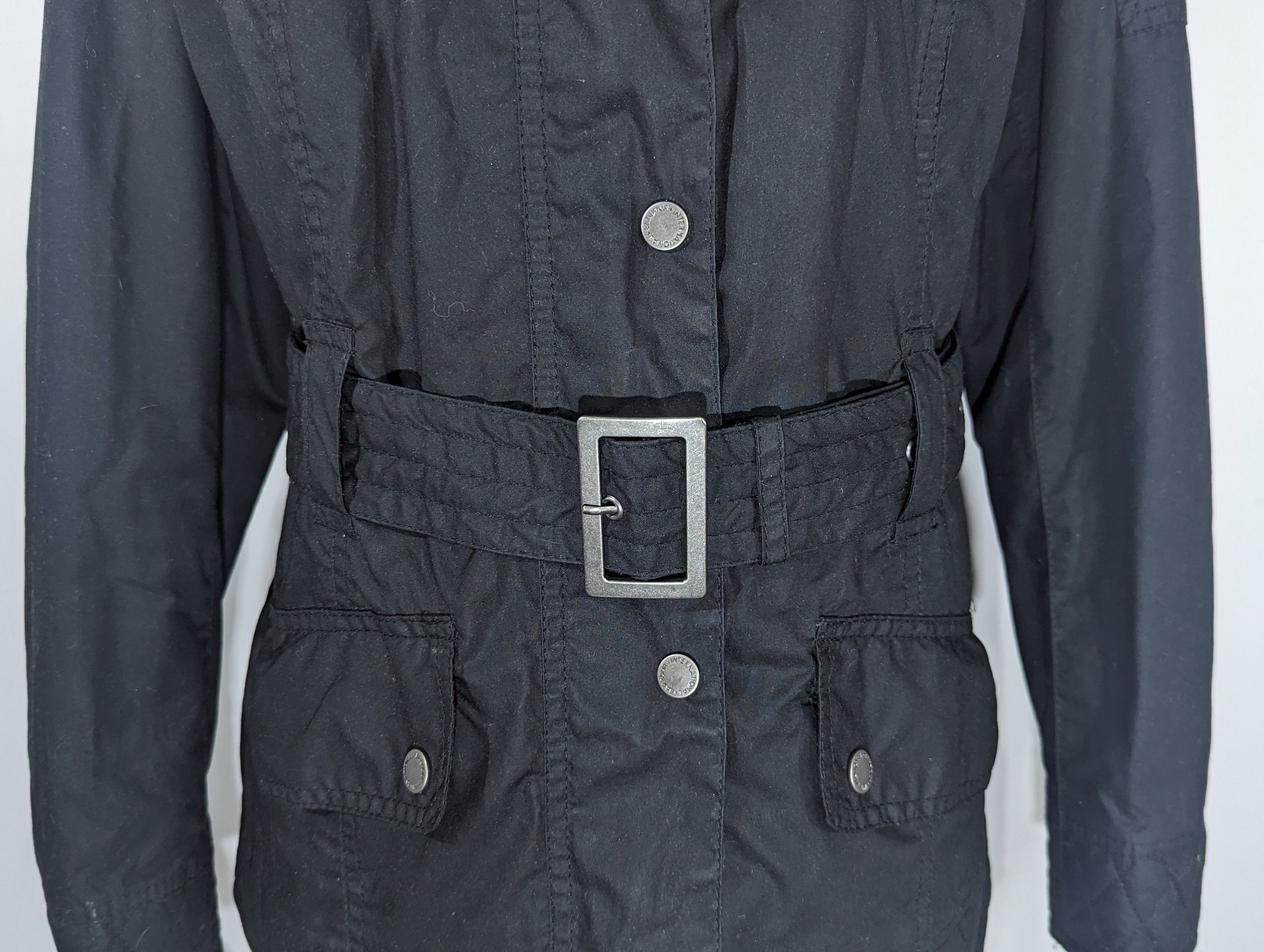 Barbour Barbour Dera Wax International Jacket Motorcycle Clothing Size XL / US 12-14 / IT 48-50 - 6 Thumbnail