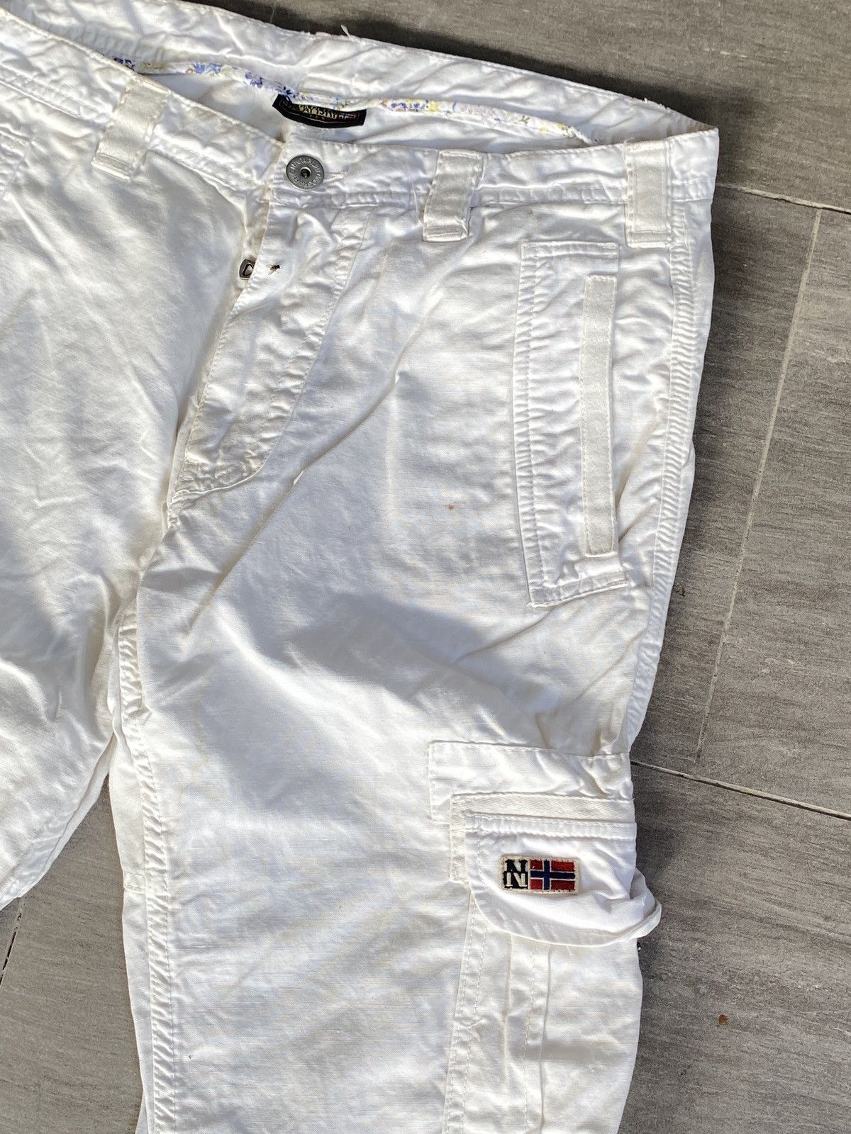 Napapijri Vintage Made in Turkey 🔥Napapijri 🔥Multi pocket Cargo Pants Size US 32 / EU 48 - 15 Thumbnail