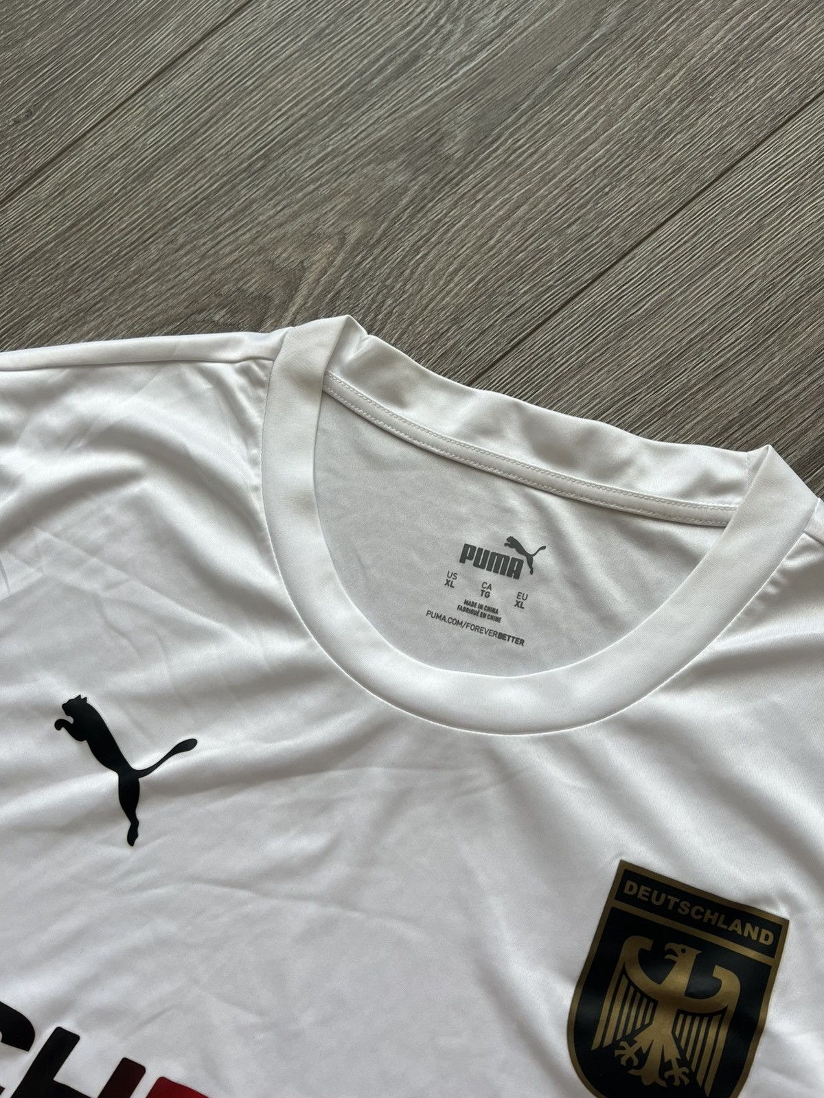 Puma GERMANY DEUTSCHLAND PUMA FOOTBALL SOCCER JERSEY Size US XL / EU 56 / 4 - 4 Thumbnail