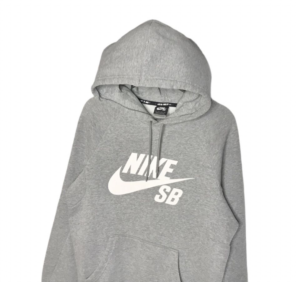 Nike Nike SB Icon Hoodie Mens Sz XS Gray 846886-063 Size US XS / EU 42 / 0 - 3 Thumbnail