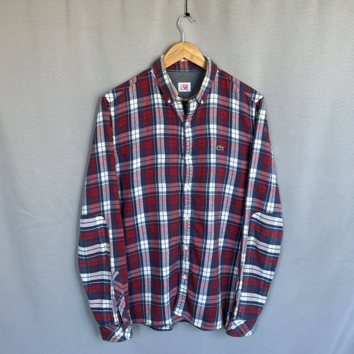 Lacoste Lacoste Live shirt medium streetwear rare Size US M / EU 48-50 / 2 - 6 Thumbnail