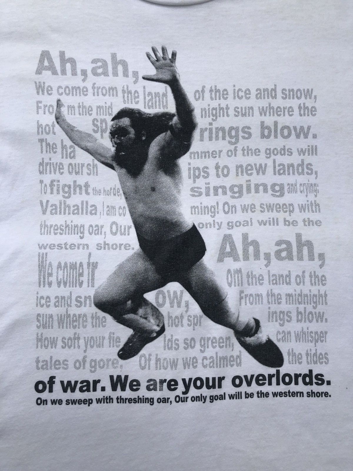 Vintage × WCW/nWo × WWF Rare!! Vintage 90s Andre The Giant Wrestling Tshirt Wwe Wwf Size US L / EU 52-54 / 3 - 4 Thumbnail