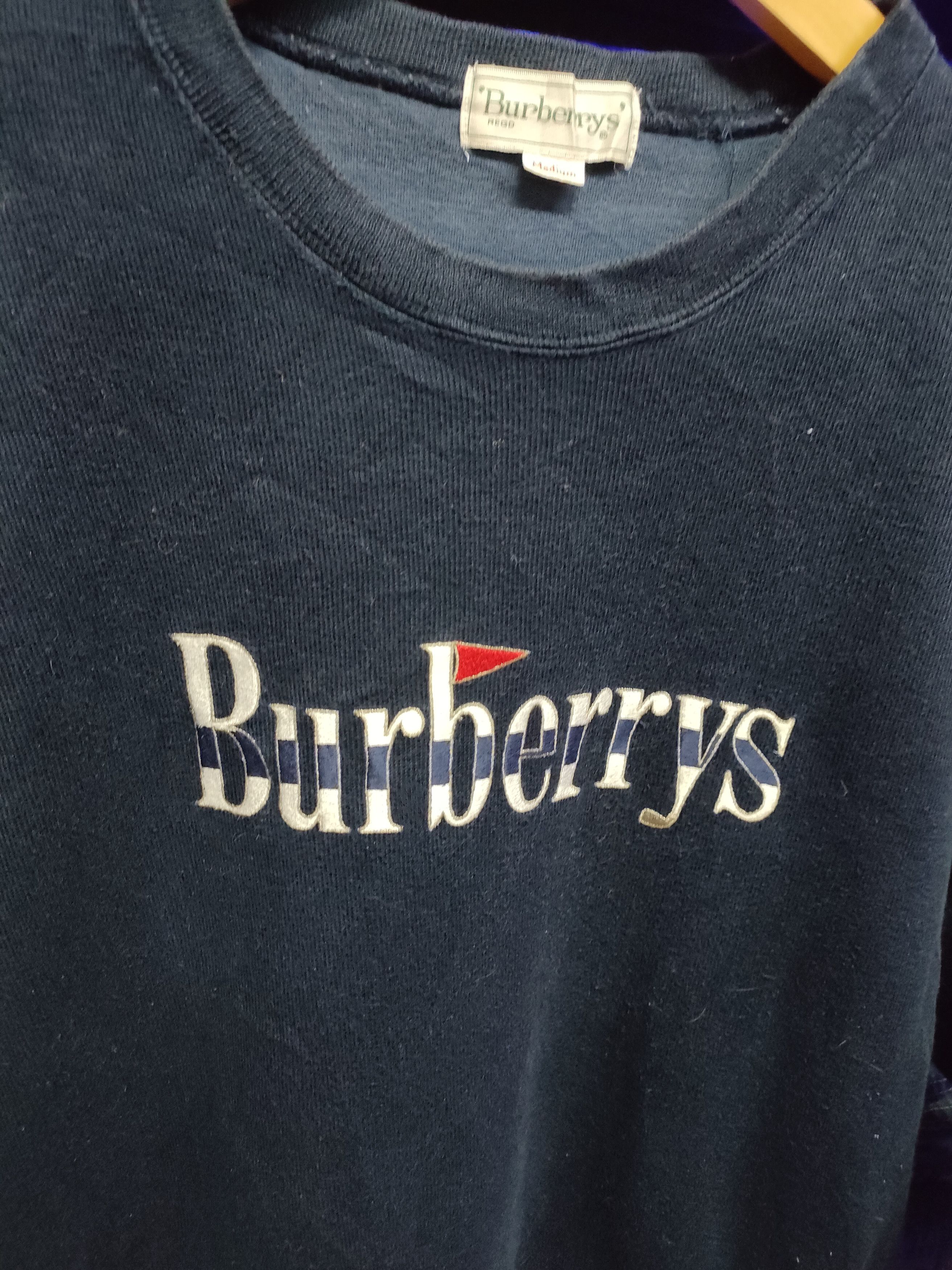 Burberry × Vintage Vintage Burberrys Spellout Logo Size US M / EU 48-50 / 2 - 3 Thumbnail