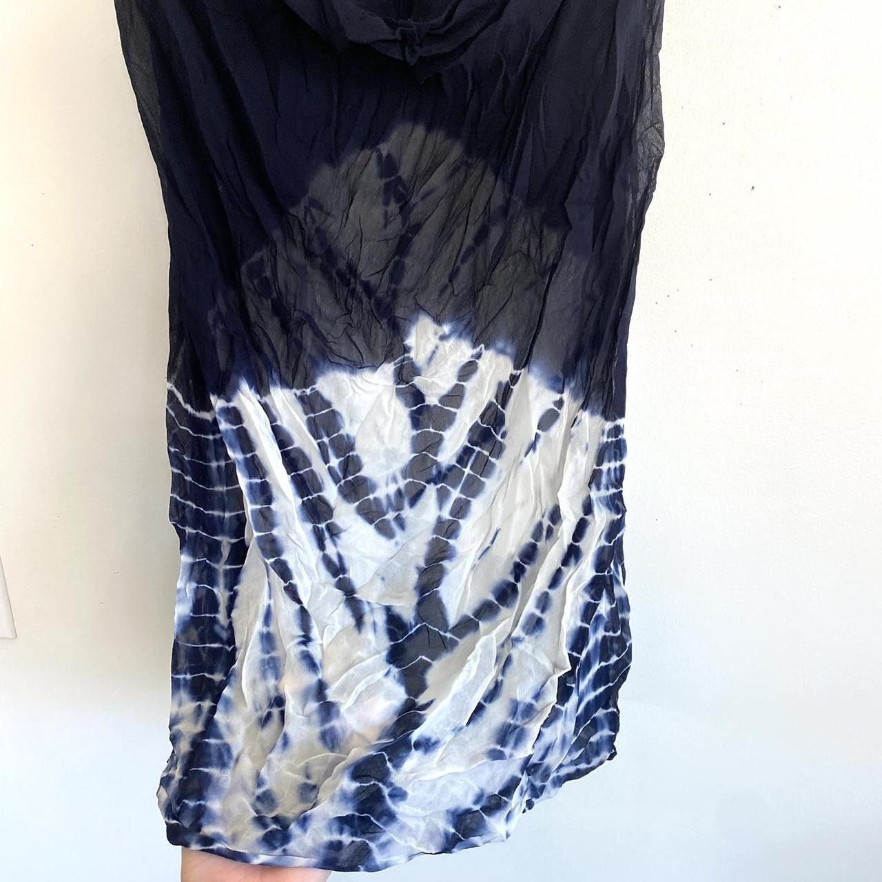 Young Fabulous & Broke YOUNG FABULOUS & BROKE Y2K MINI DRESS LARGE WHITE BLUE Size L / US 10 / IT 46 - 6 Thumbnail