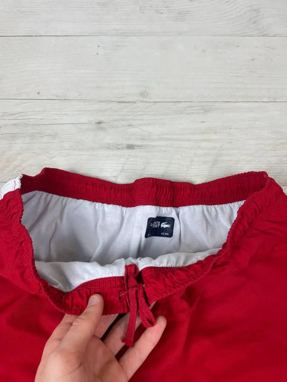 Lacoste Lacoste Nylon Track Pants Striped Y2K Size US 38 / EU 54 - 12 Thumbnail