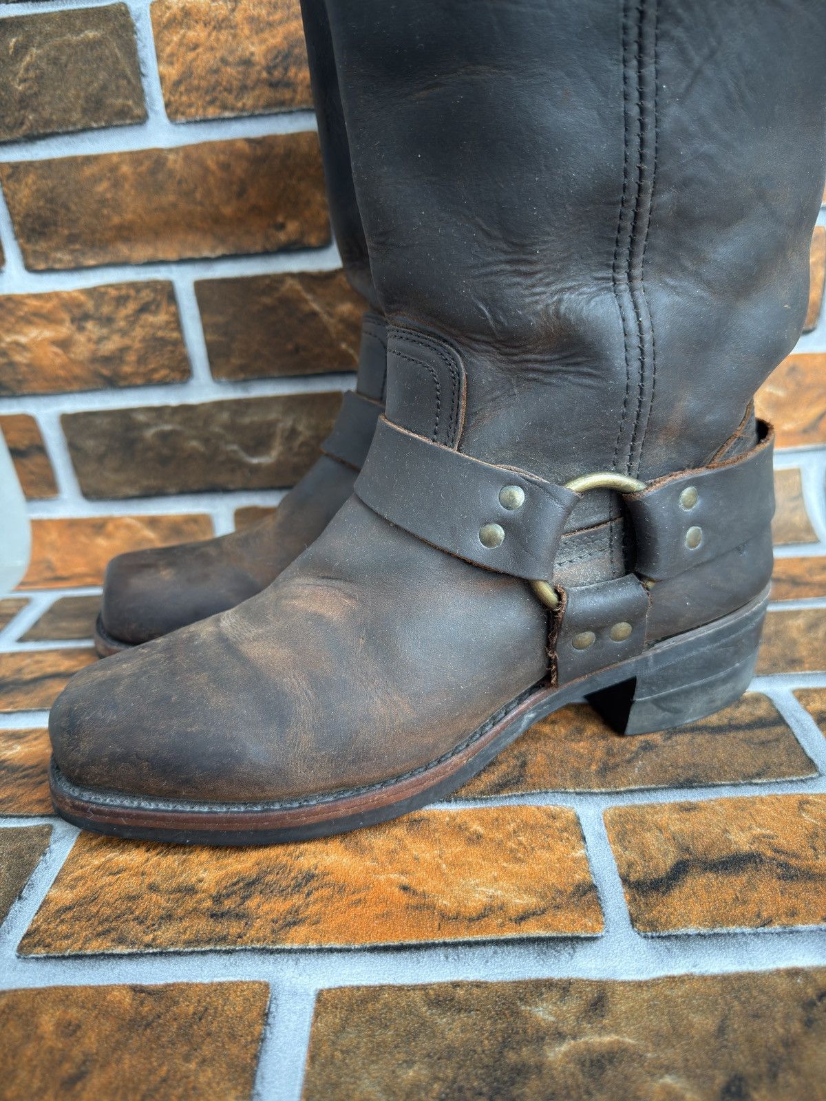 Frye Harness biker boots Size US 8 / EU 41 - 8 Thumbnail