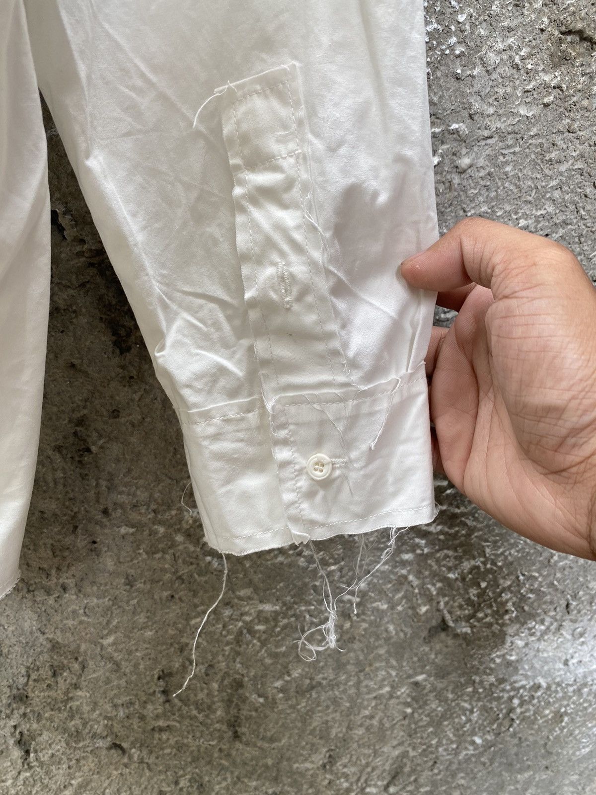 C2H4 Raw Edge Button Shirt Size US S / EU 44-46 / 1 - 14 Thumbnail