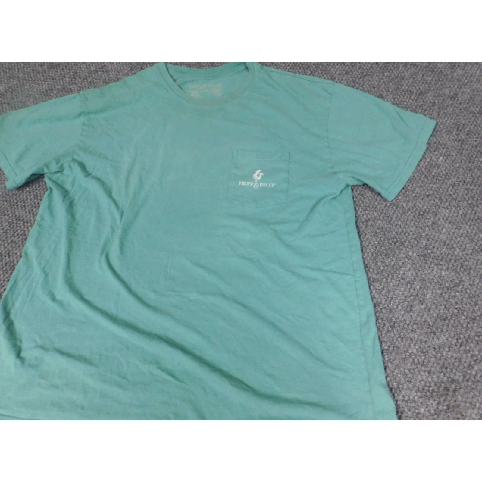 Vintage Fripp & Molly Mens Shirt XL Green graphic dog T-Shirt Crew Neck Short Sleeve Cotton Logo Vintage No Size US XL / EU 56 / 4 - 3 Thumbnail