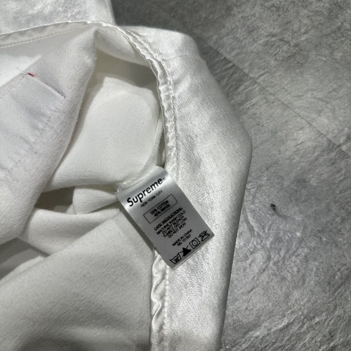 Supreme Supreme Satin Baseball Jersey Size US L / EU 52-54 / 3 - 7 Thumbnail