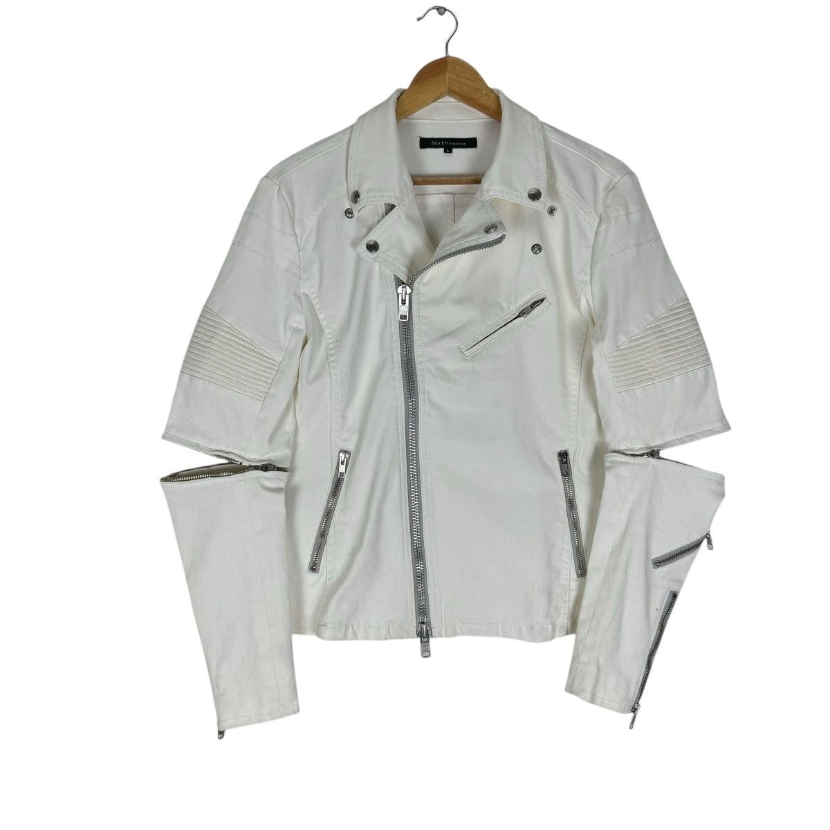 Japanese Brand × Vanquish ❄️VANQUISH DOUBLE COLLAR BIKERS JACKET LIKE SCHOTT Size US L / EU 52-54 / 3 - 1 Thumbnail
