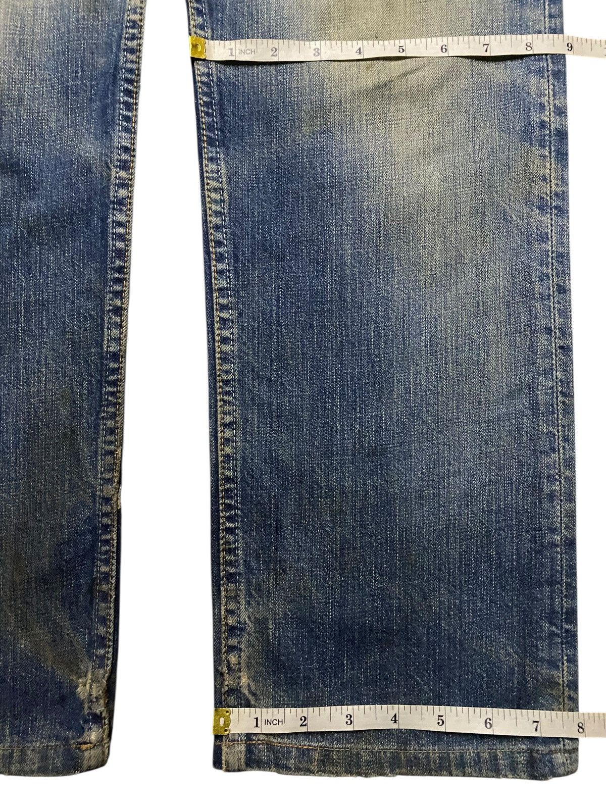 Levi's Vintage Levis 501 Mud Wash Distressed Loose Jeans Size US 30 / EU 46 - 23 Thumbnail
