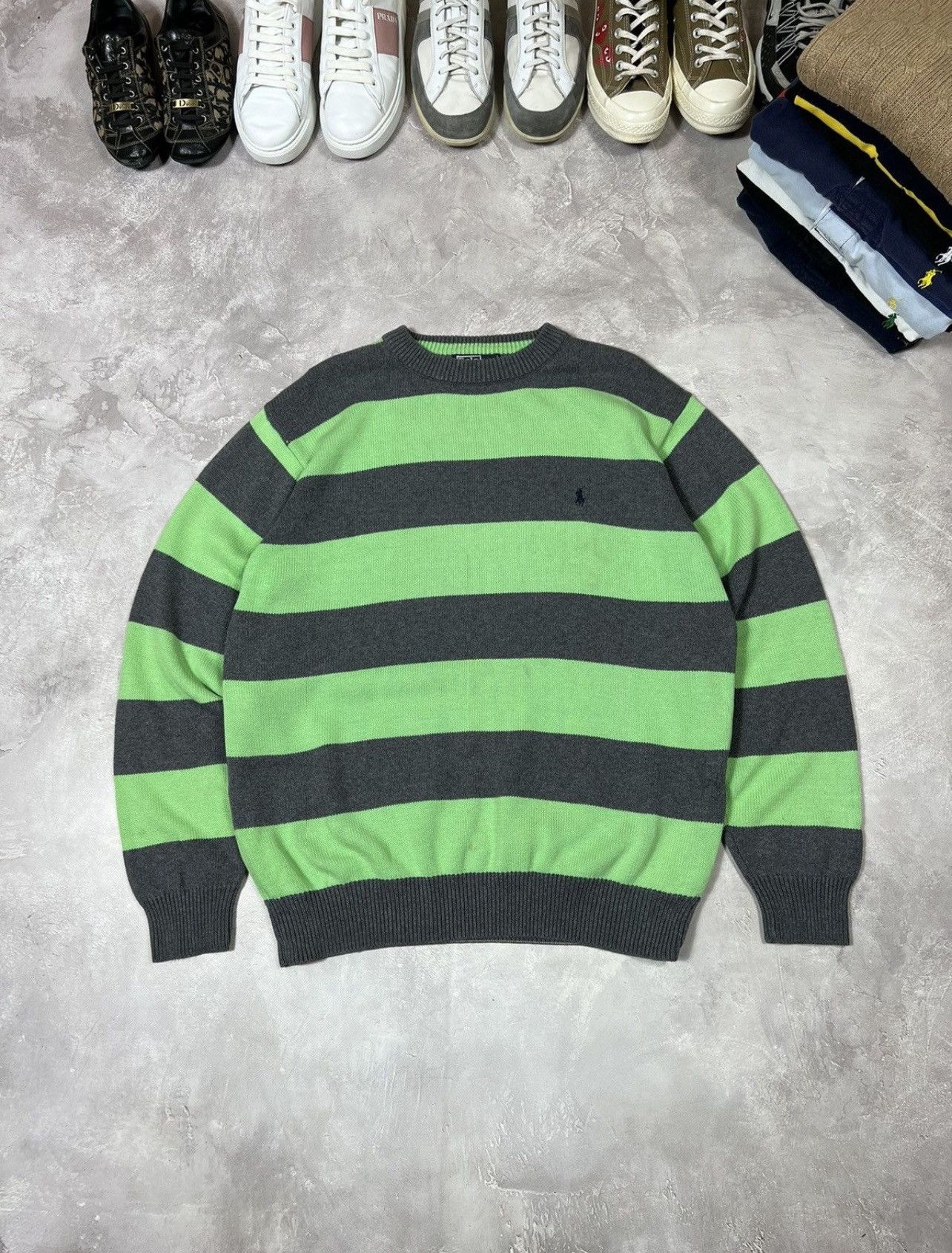 Polo Ralph Lauren × Vintage Vintage Polo Ralph Lauren Knit Sweater Size US XXL / EU 58 / 5 - 1 Thumbnail