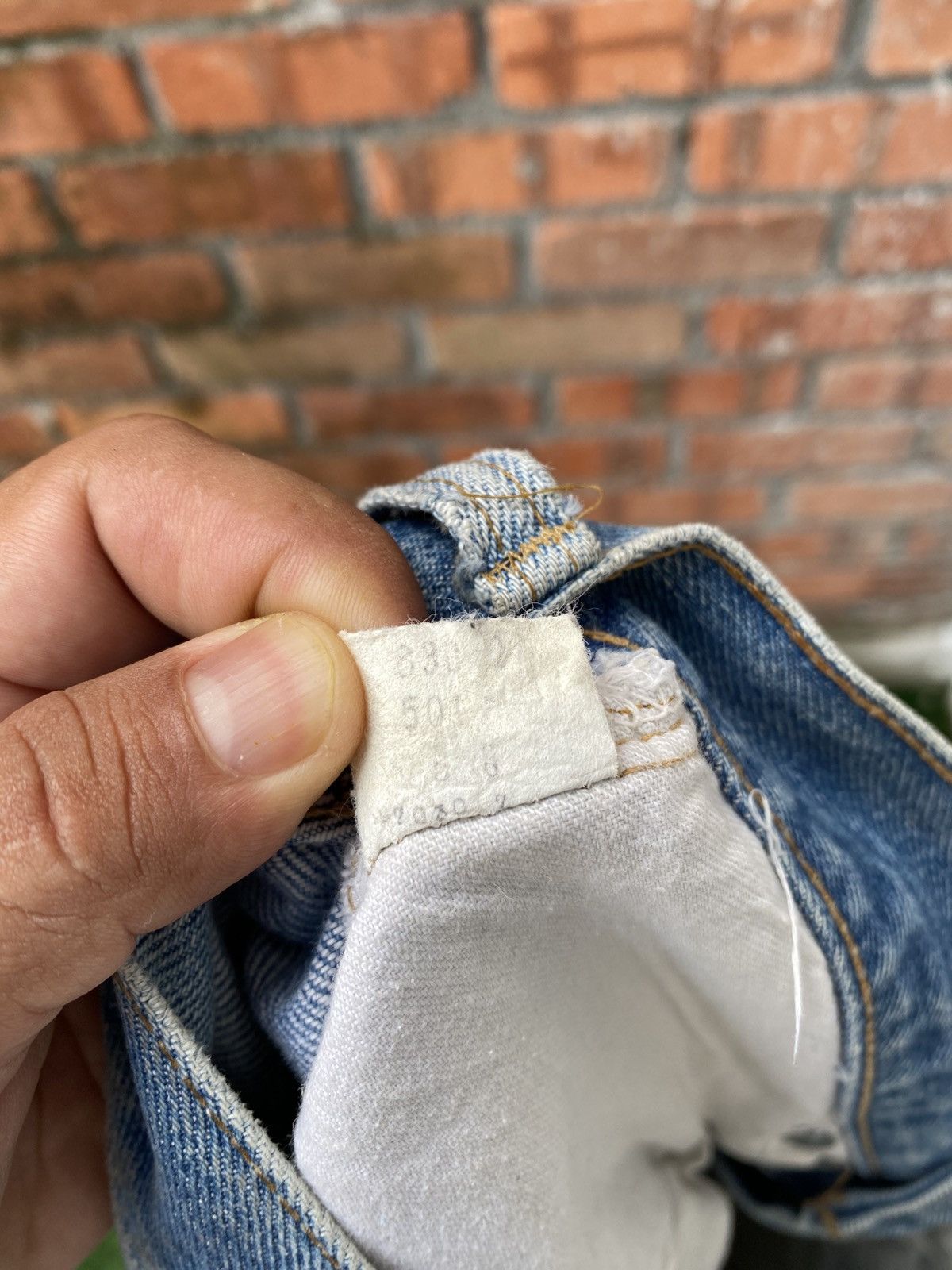 Levi's × Levi's Vintage Clothing × Vintage W33x29 Vintage levi's 501 redline made in USA #6 Size US 33 - 10 Thumbnail
