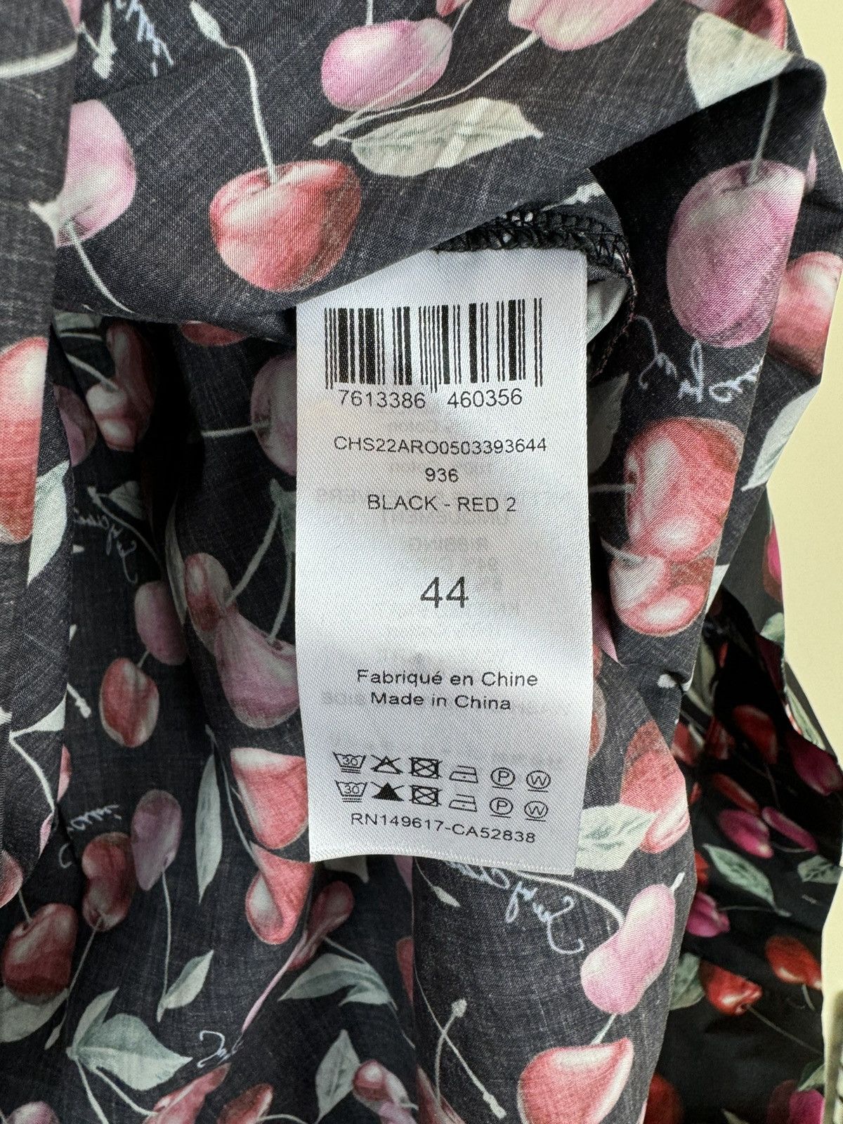 Chloe × See by Chloe See by Chloe babydoll poplin cherry print dress gown cotton Size XL / US 12-14 / IT 48-50 - 11 Thumbnail