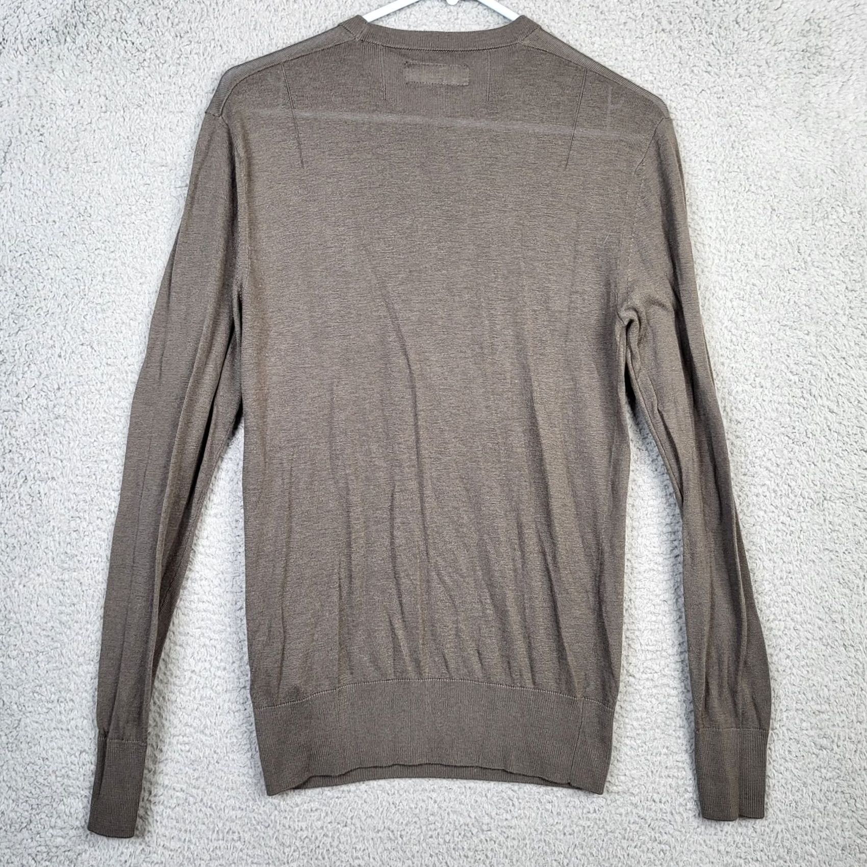Allsaints AllSaints Sweater Womens XS Brown Women long sleeve light weight Size Size XS / US 0-2 / IT 36-38 - 2 Thumbnail