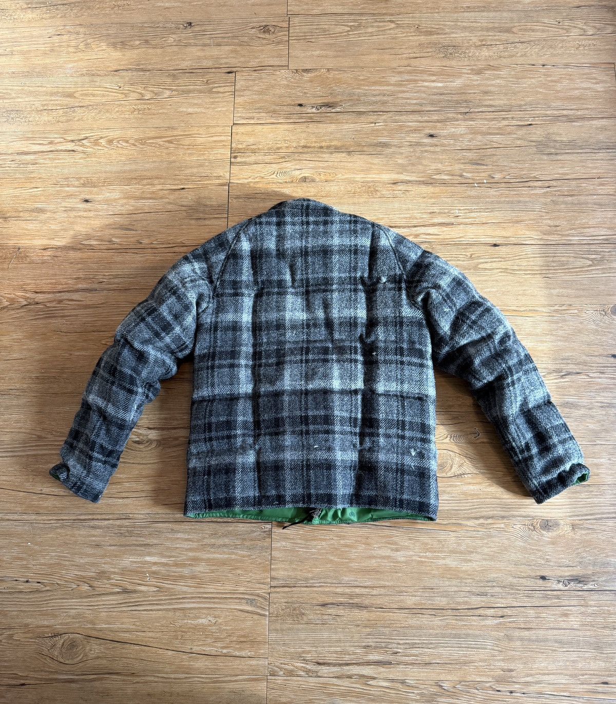 Bape Bape Harris Tweed Down Jacket Size US M / EU 48-50 / 2 - 3 Thumbnail