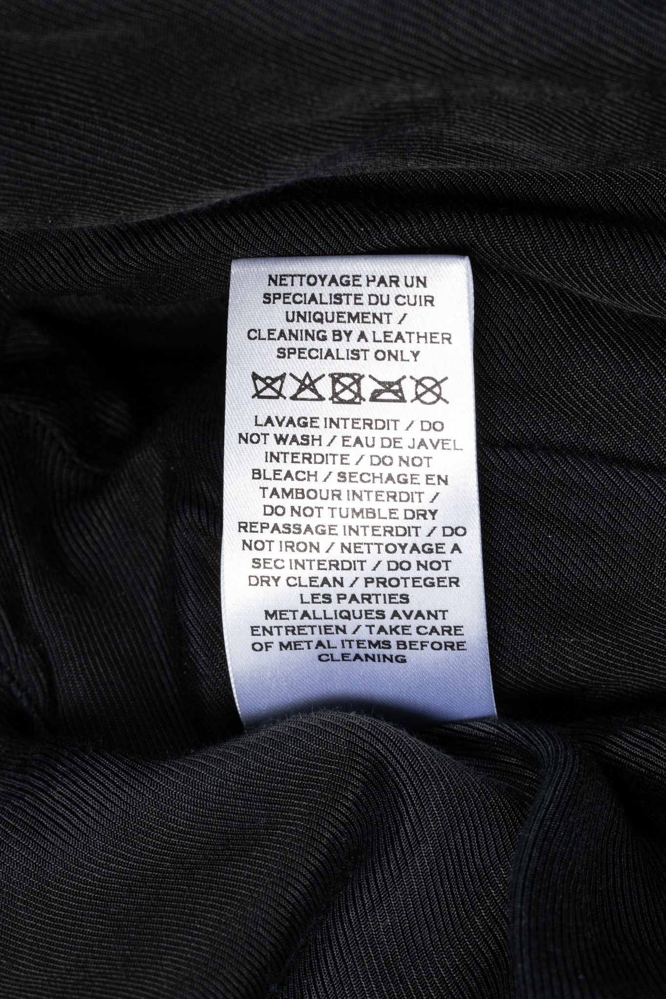 Balmain Balmain Black Lambskin-Leather Quilted Biker Jacket Size M / US 6-8 / IT 42-44 - 11 Thumbnail
