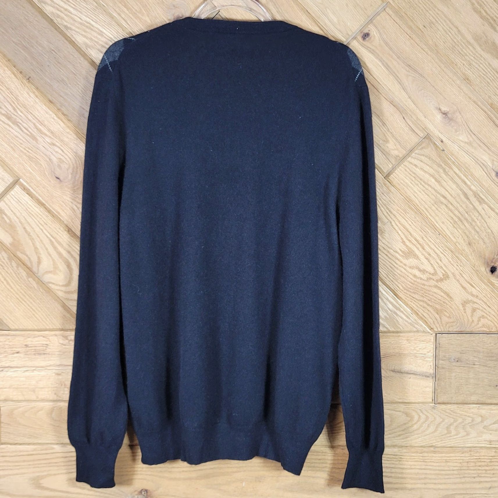 Banana Republic Banana Republic Mens Pullover Sweater Cotton Crew Neck Long Sleeve Size Large Black Size US L / EU 52-54 / 3 - 2 Thumbnail
