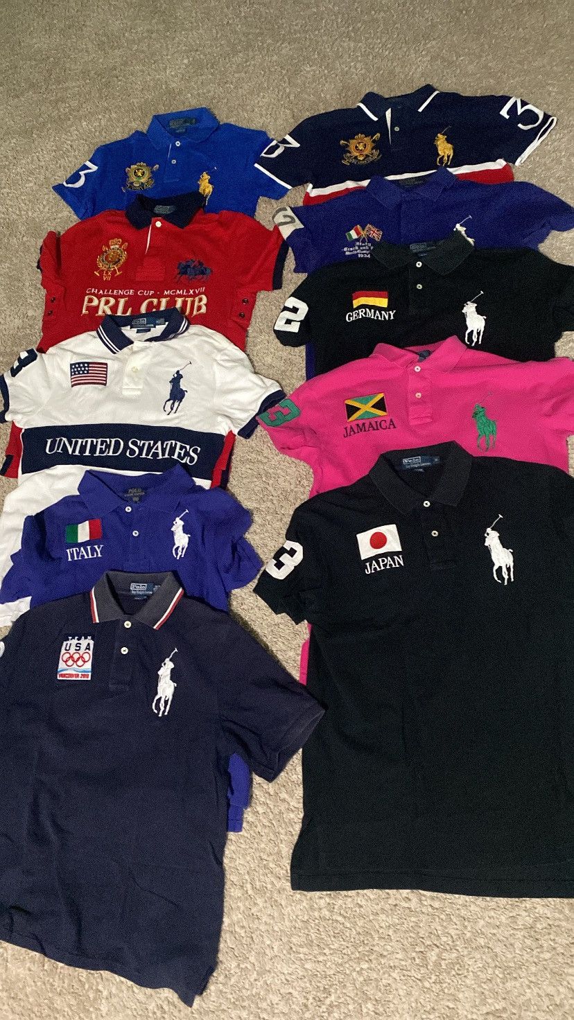 Ralph Lauren COLLECTION OF VINTAGE RALPH LAUREN CHIEF KEEF POLOS | Grailed