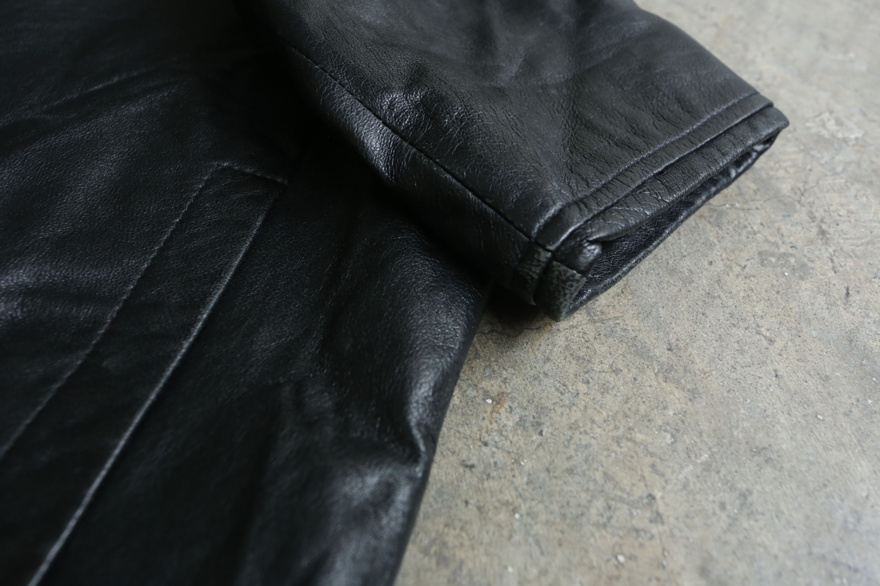 Balenciaga Balenciaga - Vintage - Zip-Up Leather Jacket Size US M / EU 48-50 / 2 - 6 Thumbnail