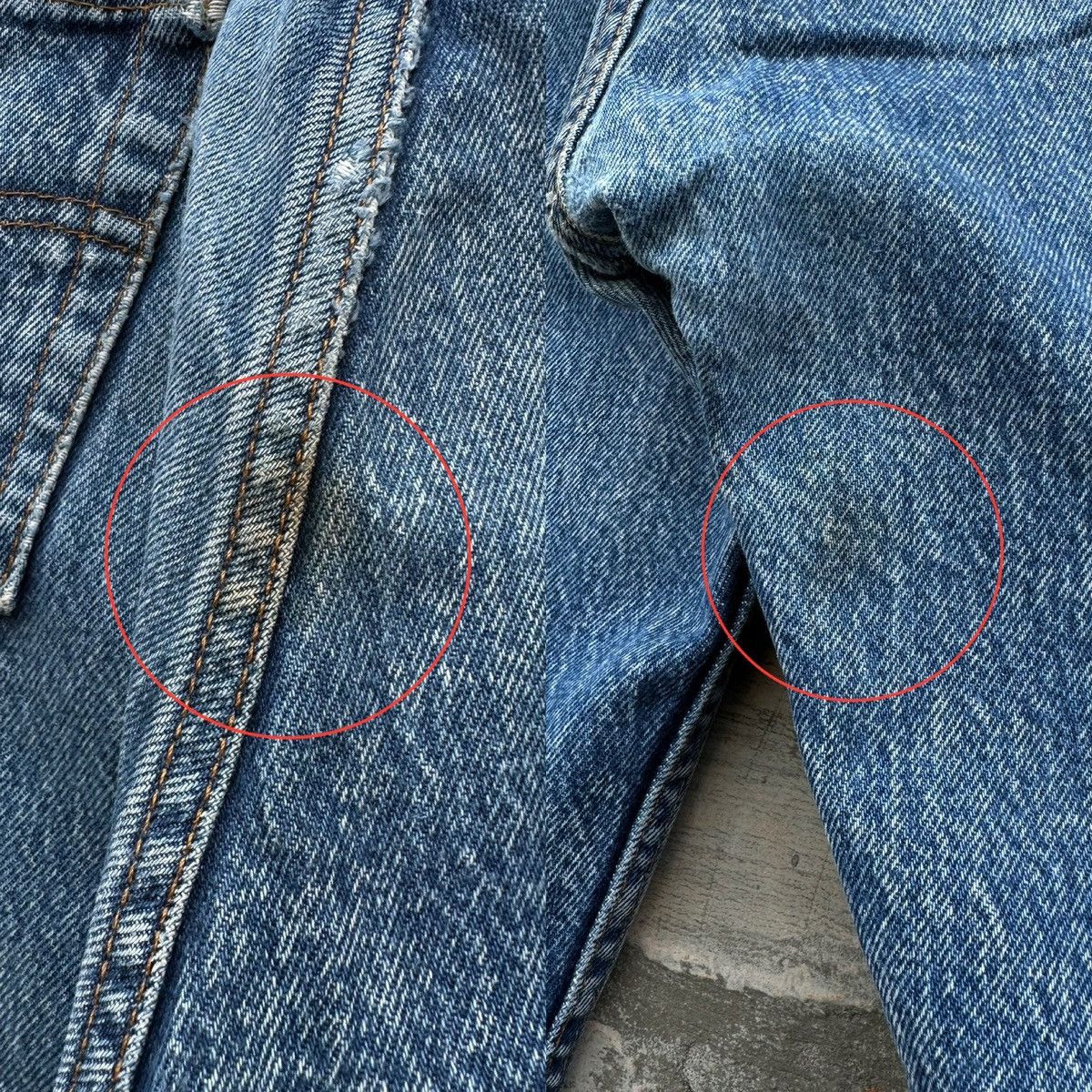 Levi's × Vintage 1970s Levi’s Women’s Distressed Hippy Jeans Pants Size 28" / US 6 / IT 42 - 11 Thumbnail