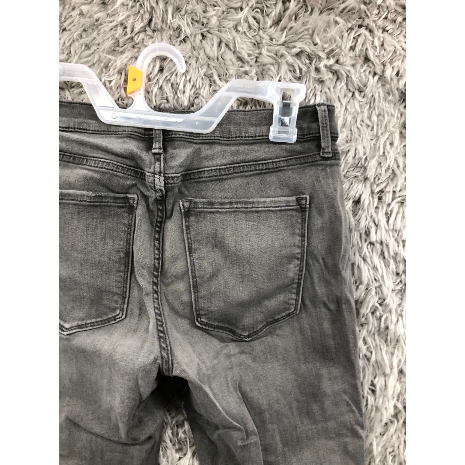 Banana Republic Banana Republic Jeans Skinny Size 28 Womens Mid Rise Dark Gray Denim Size 28" / US 6 / IT 42 - 6 Thumbnail