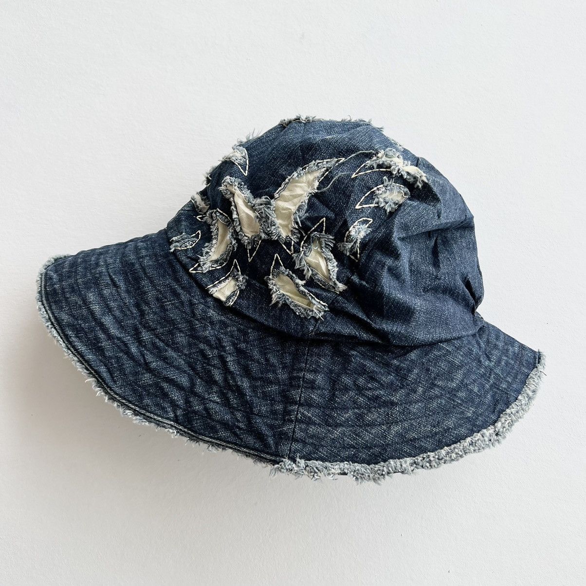 Hiroko Koshino Homme × Japanese Brand HIROKO KOSHINO PATCHWORK BUCKET HATS Size ONE SIZE - 5 Thumbnail
