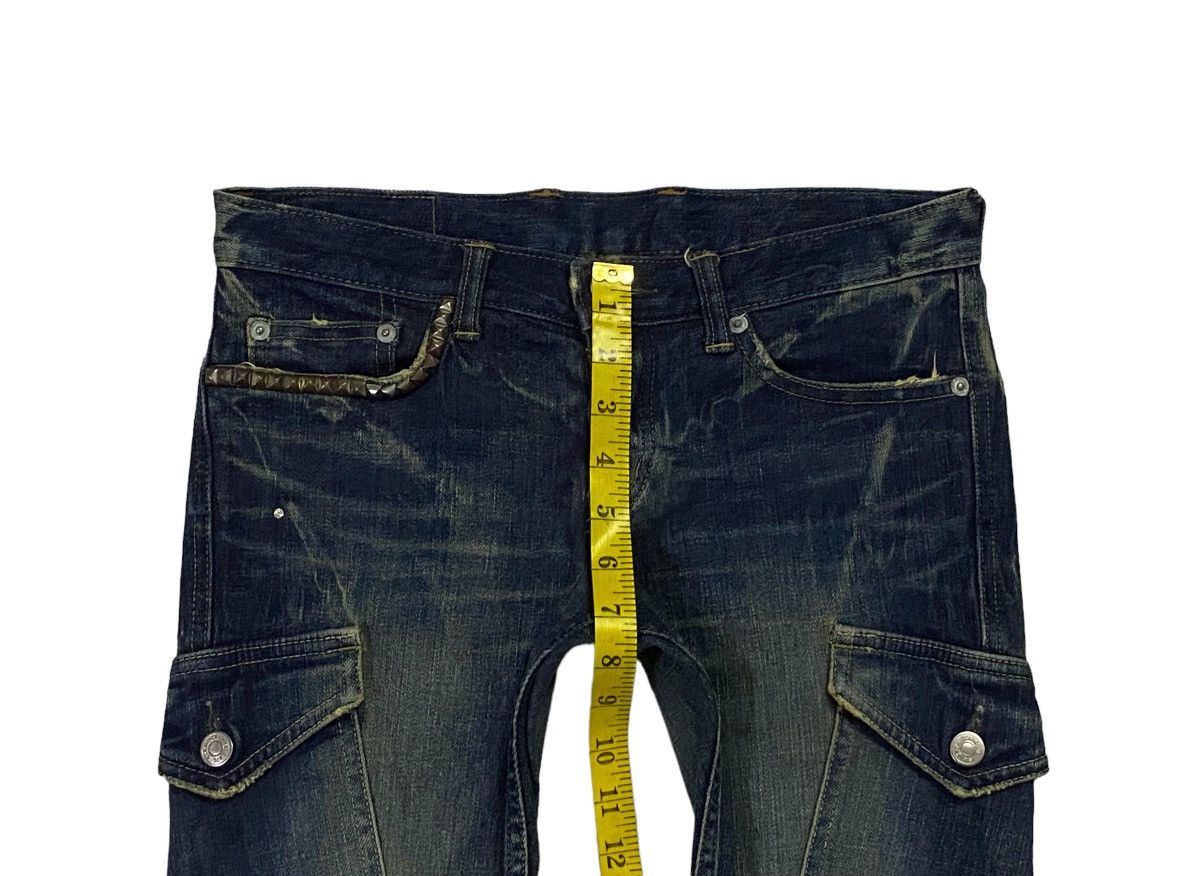 Hysteric Glamour Hysteric Glamour Strechable 3 Quarters Cargo Jeans Size 28" / US 6 / IT 42 - 5 Thumbnail