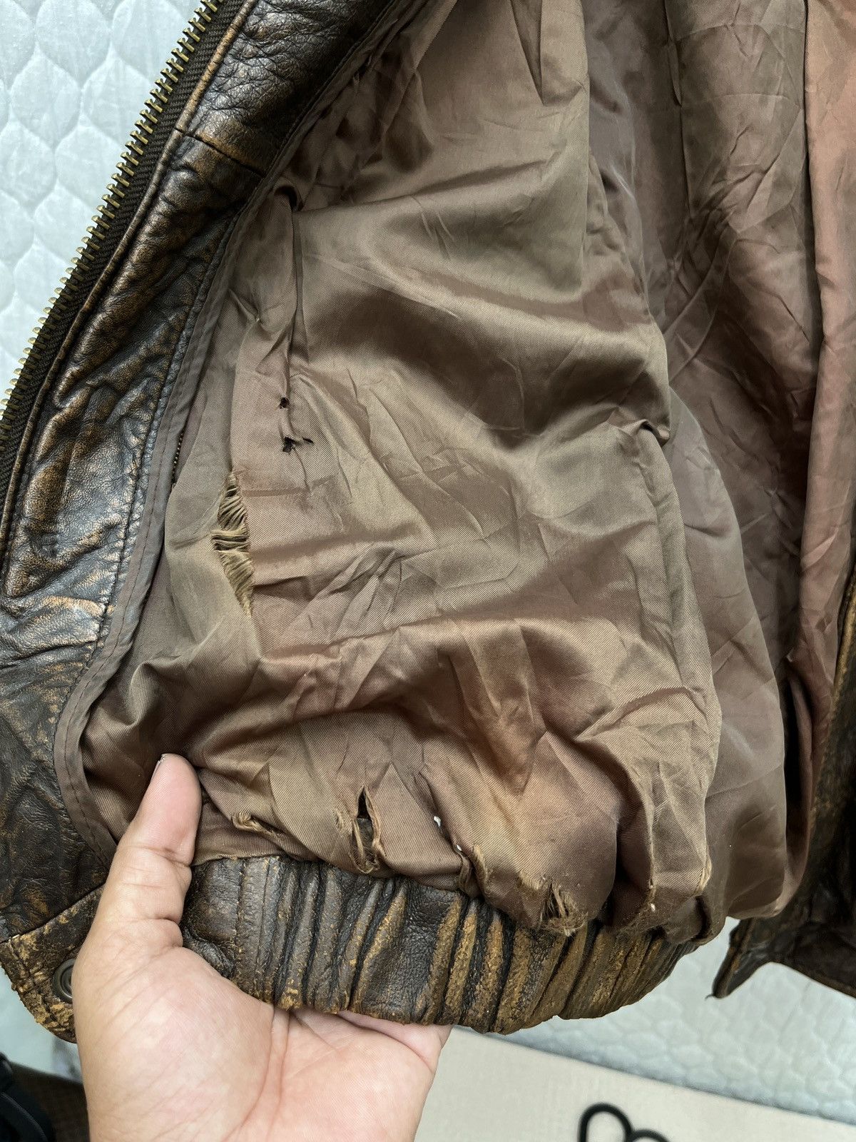 Harley Davidson A(38)🔥🔥🔥STEALS VTG HARLEY DAVIDSON LEATHER JACKET Size US M / EU 48-50 / 2 - 9 Thumbnail