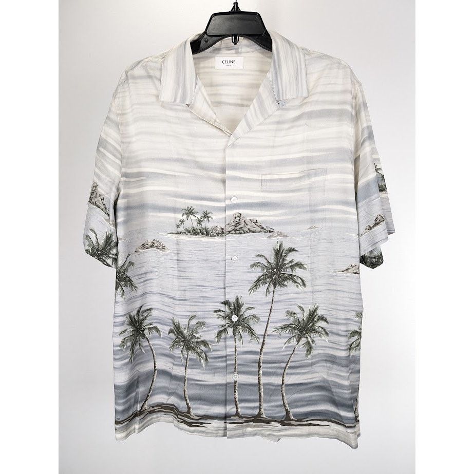 Celine o1rshd1 Button Shirt in Multicolor Size US S / EU 44-46 / 1 - 2 Thumbnail