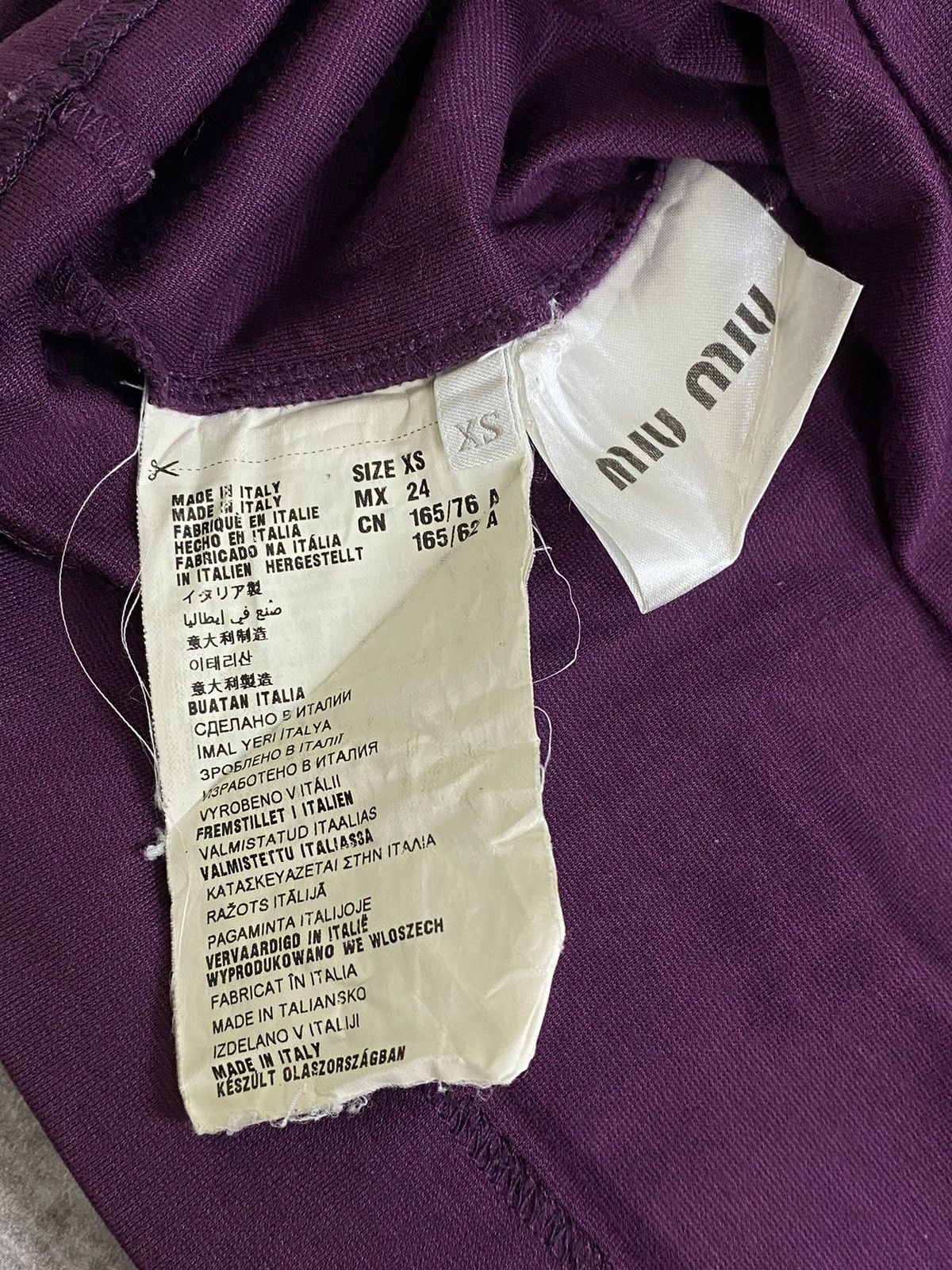 Miu Miu Miu Miu Blouses Size XS / US 0-2 / IT 36-38 - 6 Thumbnail