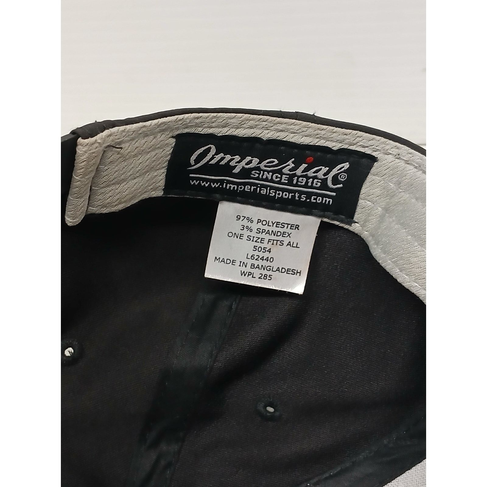 Imperial Imperial Bozeman 1954 (OSFM) Black Snapback Trucker Cap Size ONE SIZE - 5 Thumbnail