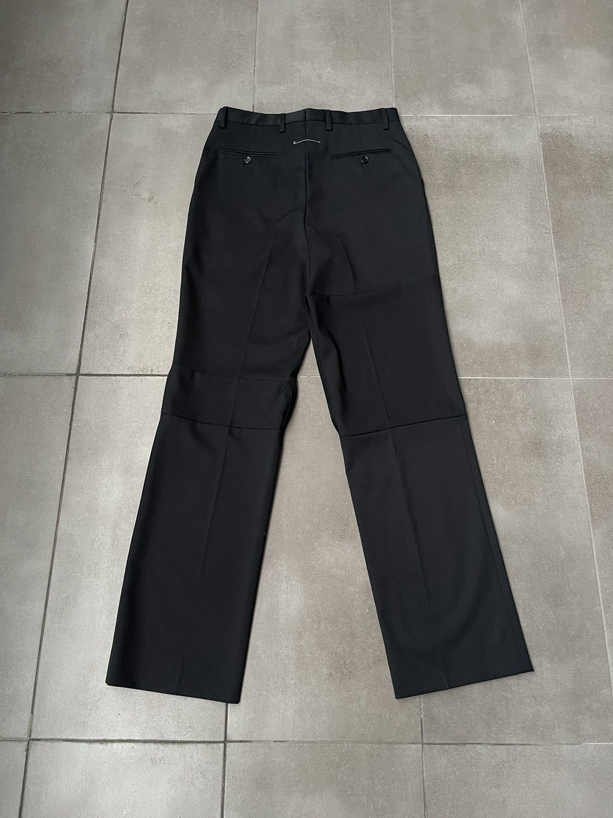 Maison Margiela !DS! SS23 Maison Margiela Reconstructed Black Casual Pants Size US 30 / EU 46 - 16 Thumbnail