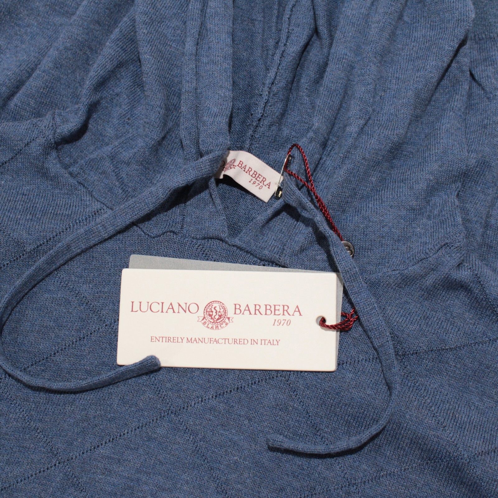 Luciano Barbera Luciano Barbera Sweater Size US XL in Blue Size US XL / EU 56 / 4 - 1 Thumbnail