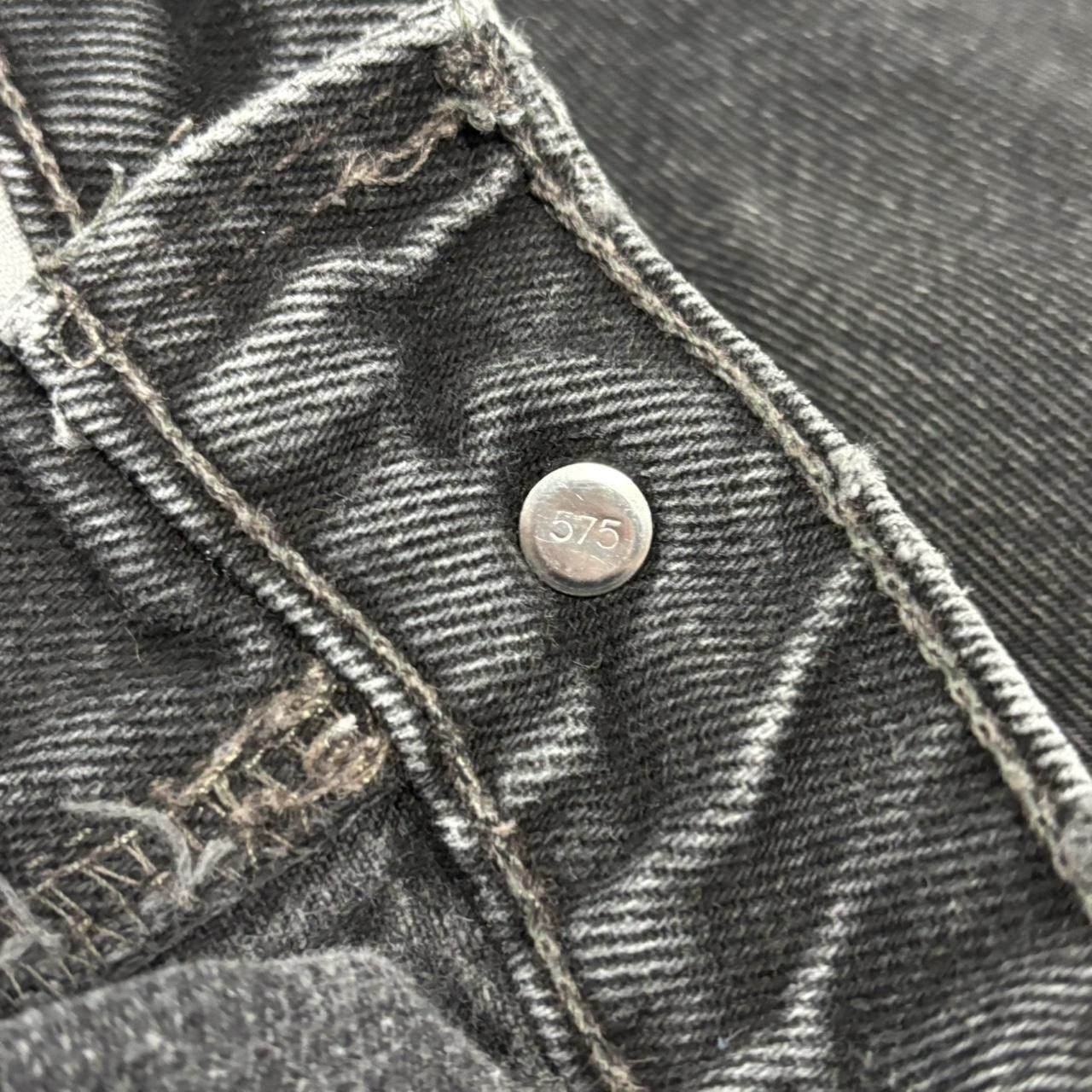 Levi's Vintage Levi's 505 Black Jeans Distressed Size US 30 / EU 46 - 5 Thumbnail
