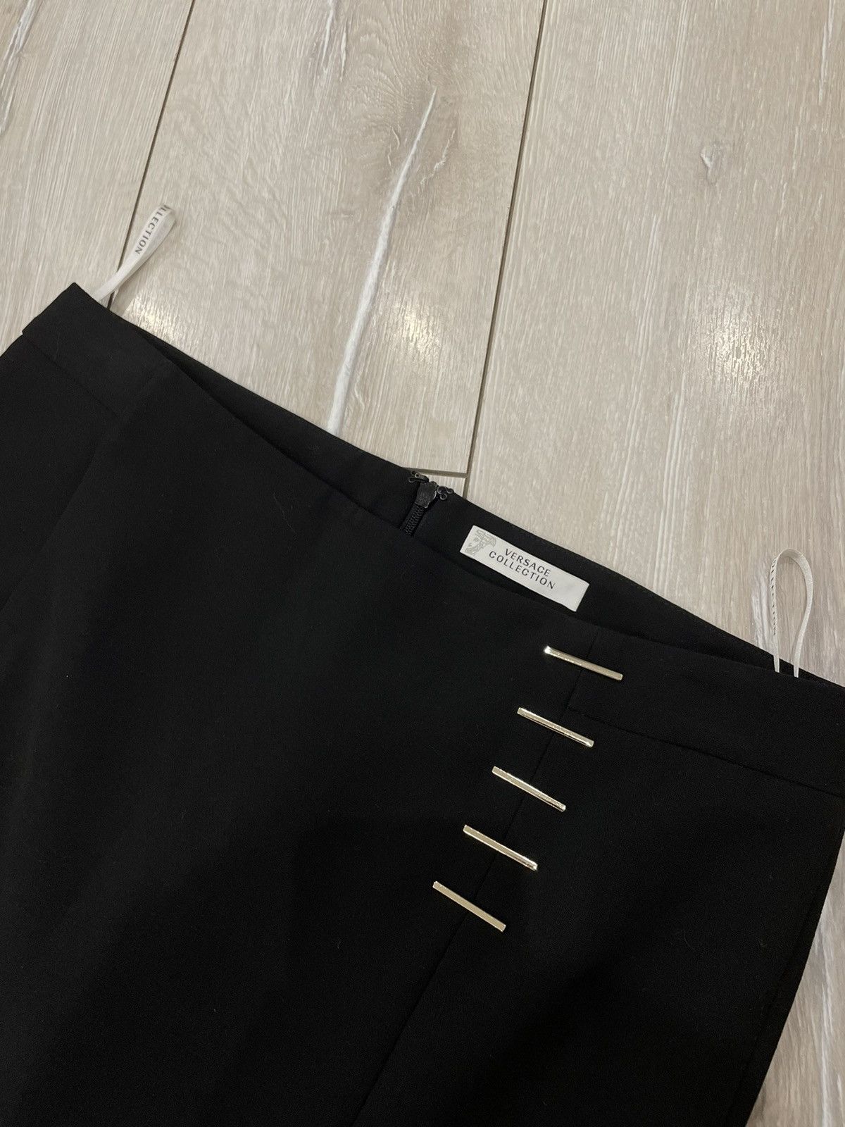 Versace Versace black skirt woman Size 30" / US 8 / IT 44 - 2 Thumbnail