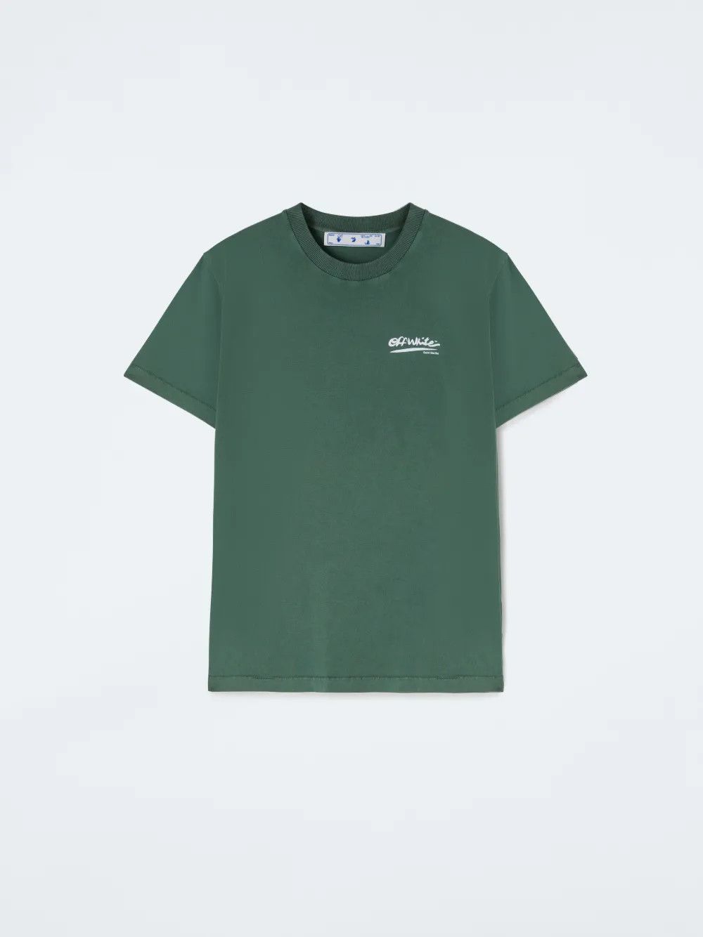 Off-White o1gr1nt0325 SB Slim Arrow S/S T-Shirt in Green Size US XXS / EU 40 - 1 Preview
