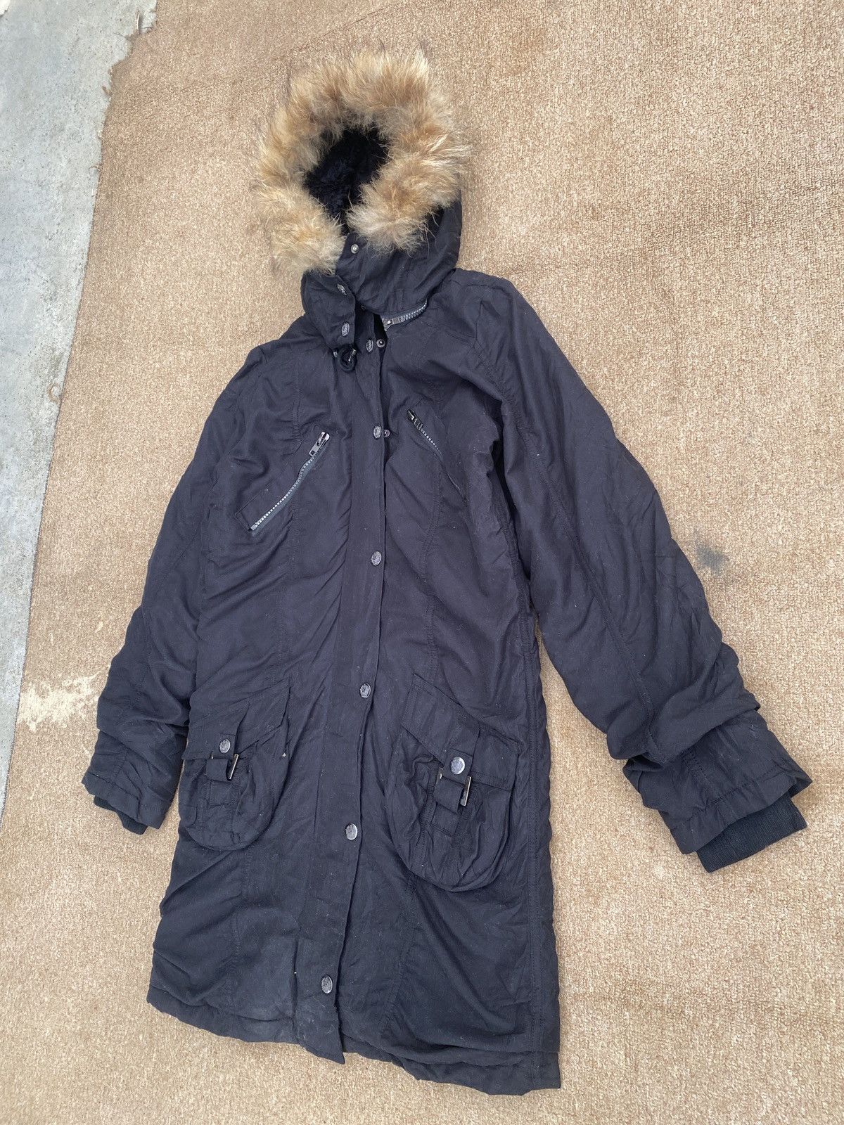 If Six Was Nine Vintage unbrd fur hoddie long jacket Size US S / EU 44-46 / 1 - 13 Thumbnail