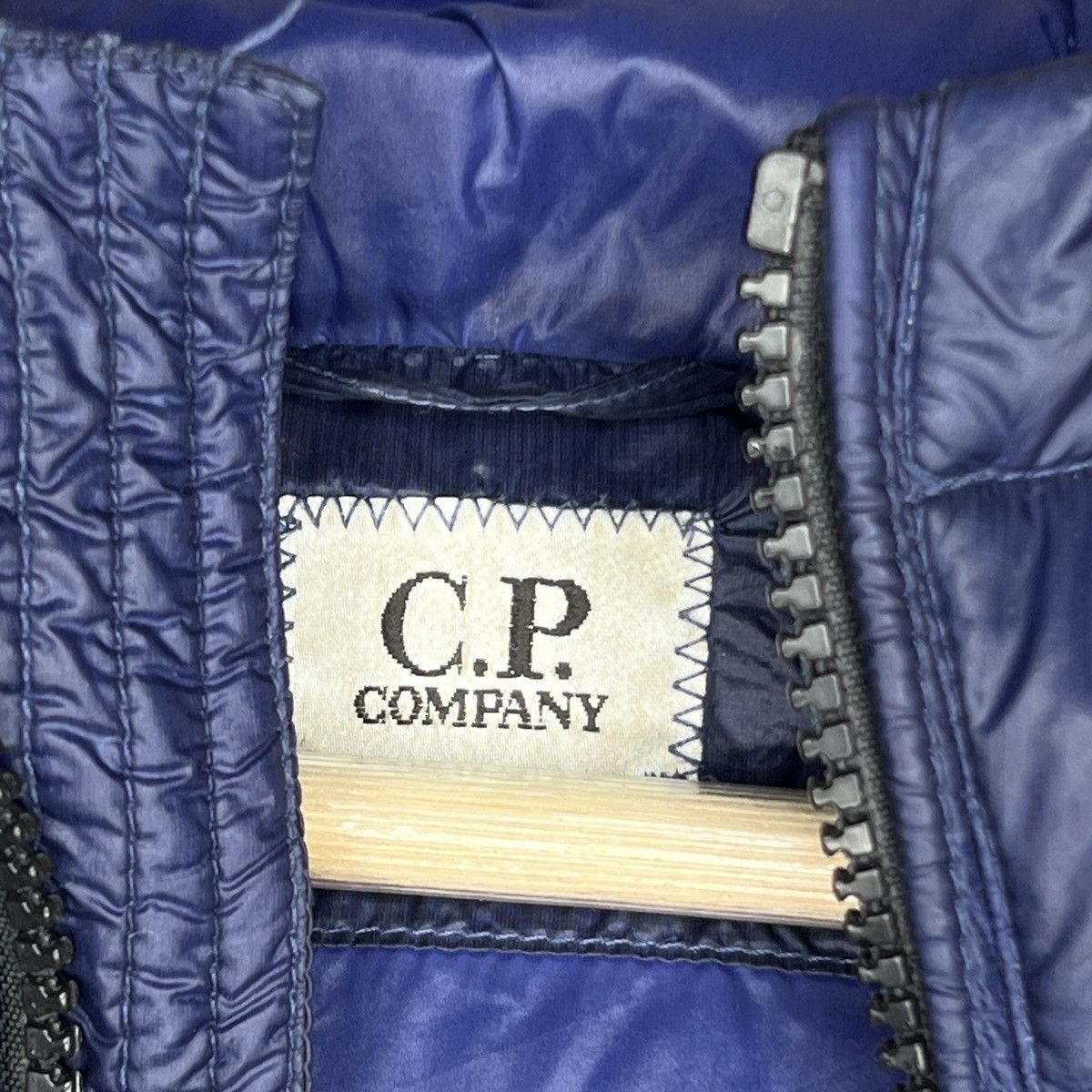 C.P. Company CP Company Goggle Puffer Down Jacket Hooded Nylon Dark Navy Size US M / EU 48-50 / 2 - 9 Thumbnail
