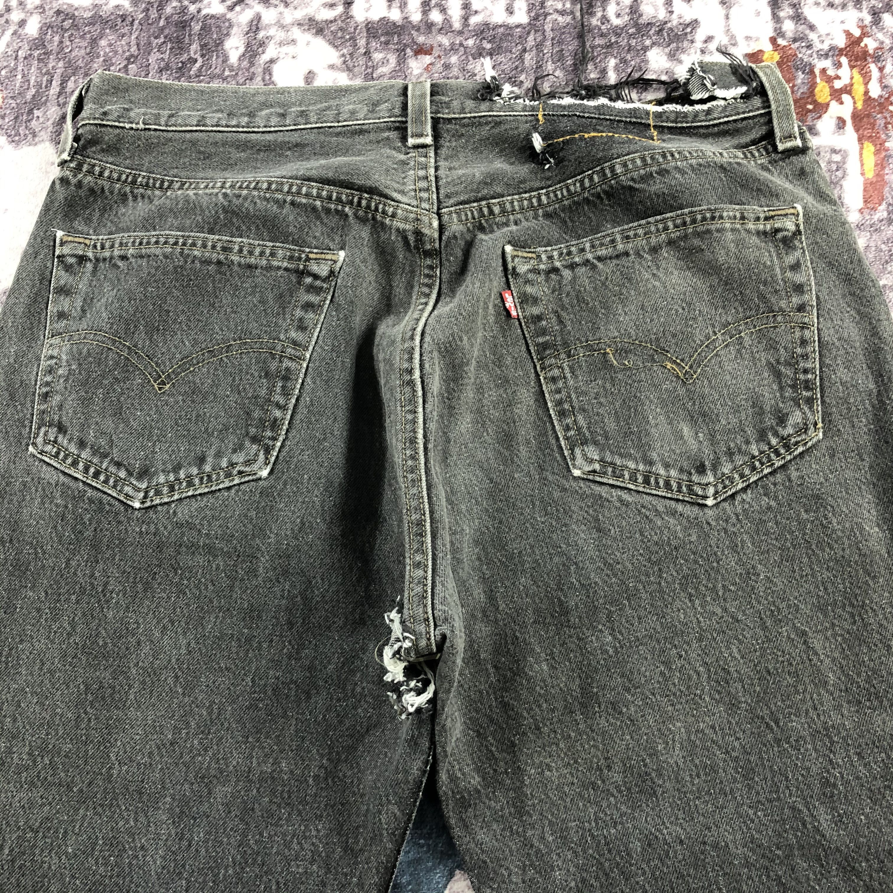 Levi's × Vintage 90s Vintage Levis 501 Jeans-JM2668 Size US 33 - 4 Thumbnail
